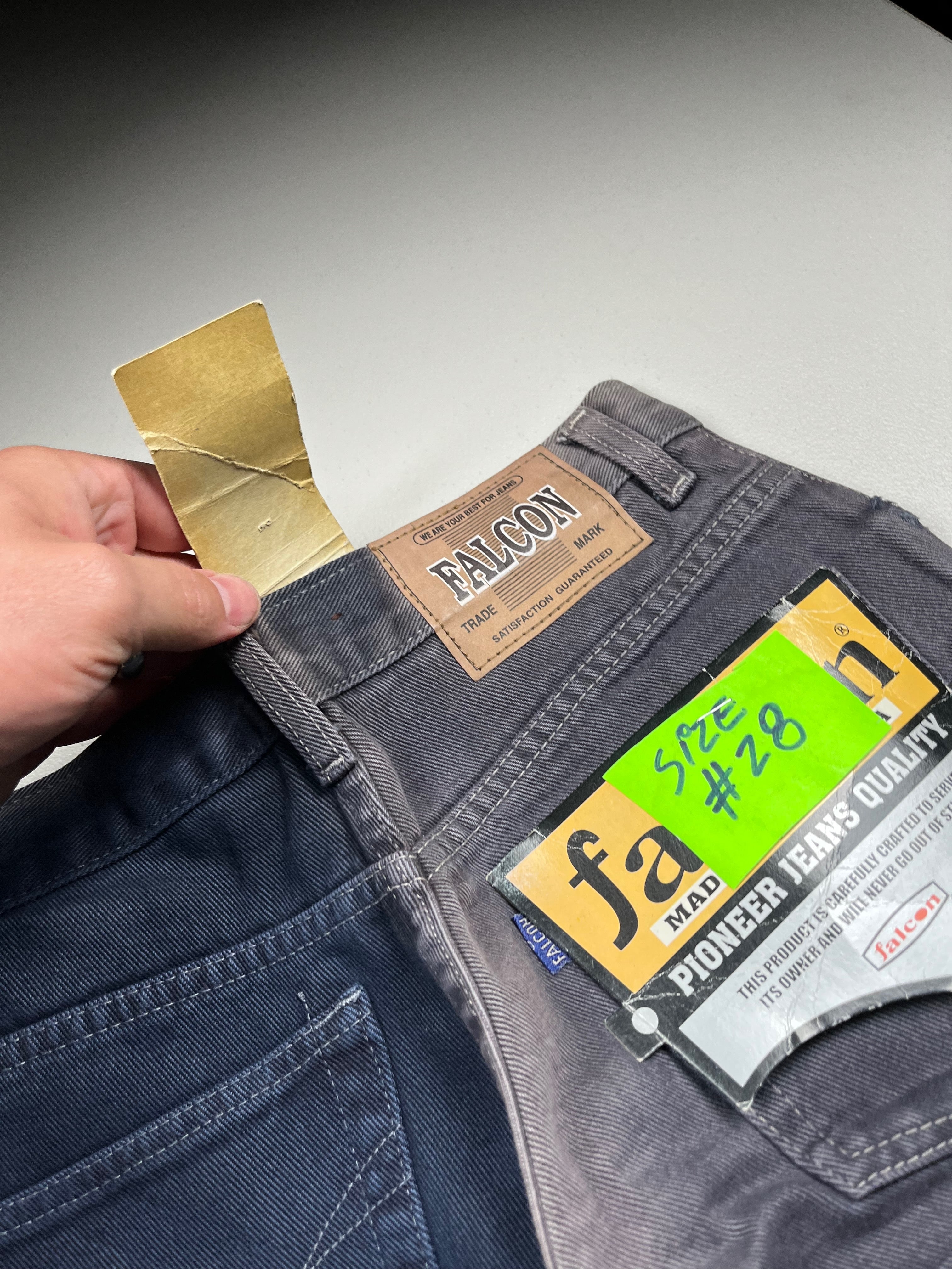 Vintage 90s Falcon Pioneer Split Fade Jeans