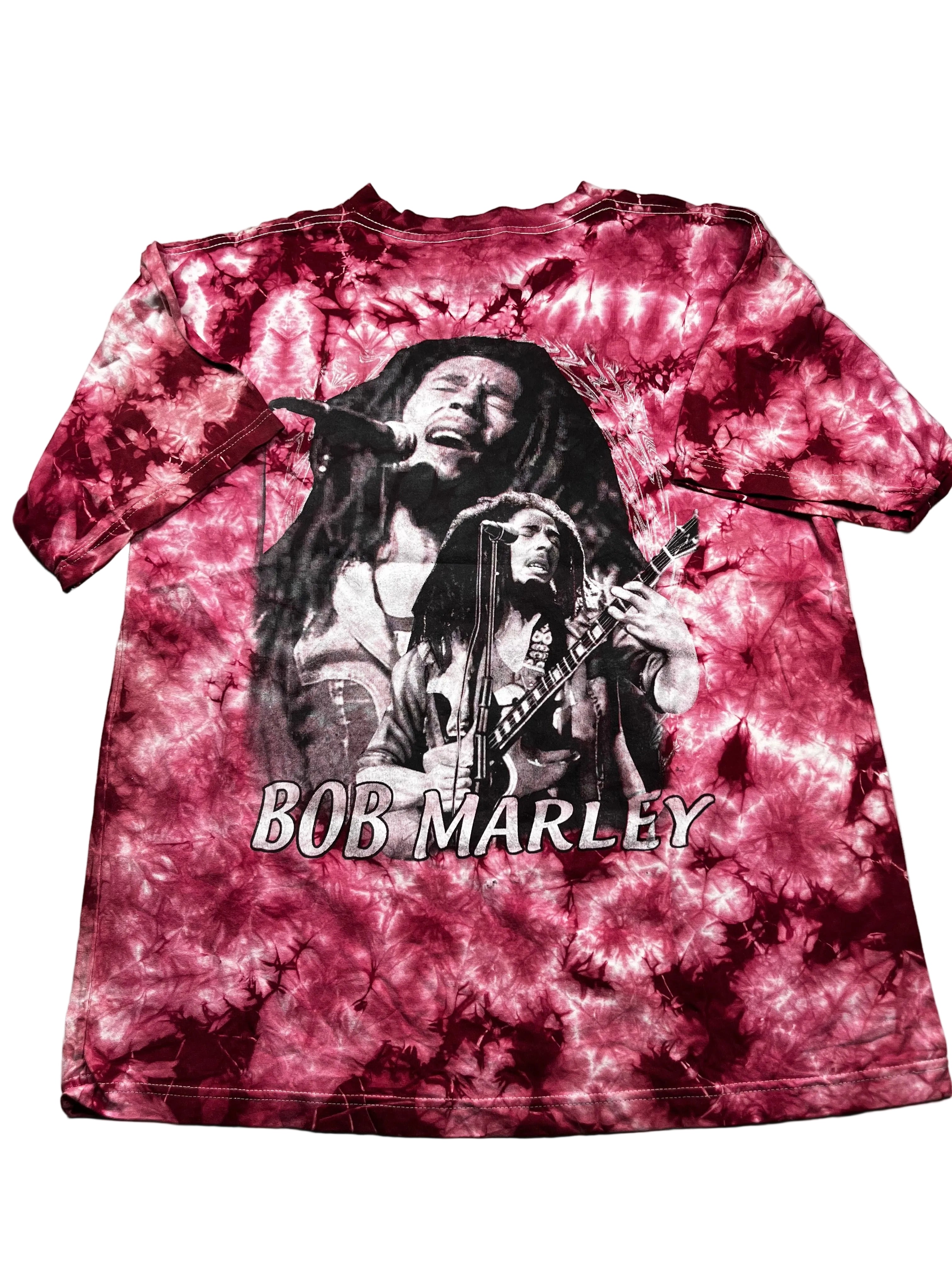Vintage Bob Marley Tie Dye Graphic Shirt
