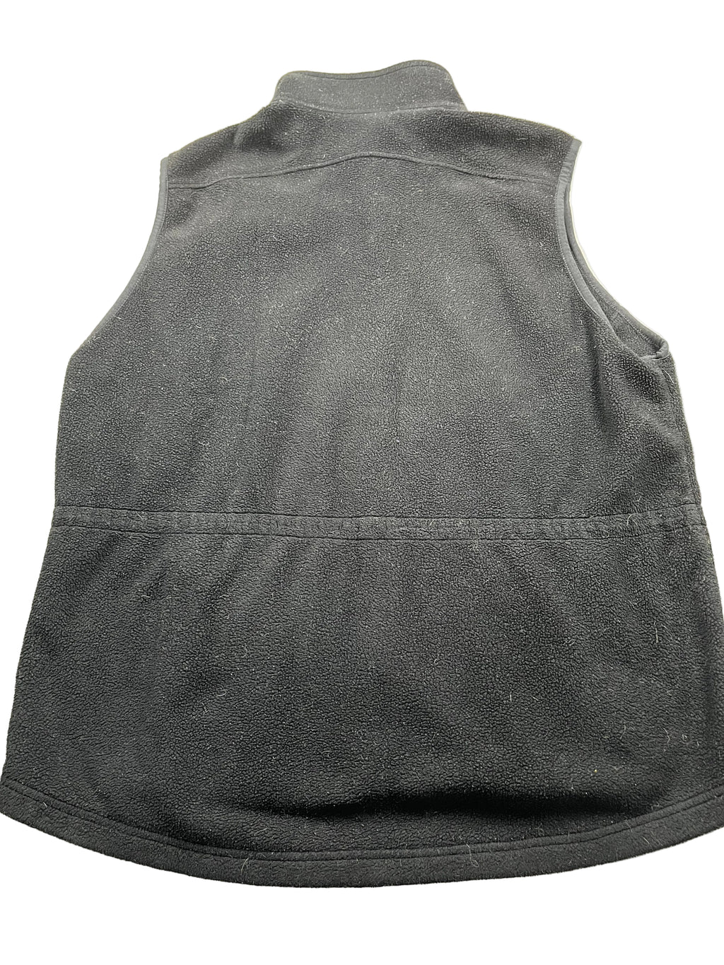 L.L.Bean Black Fleece Full-Zip Vest