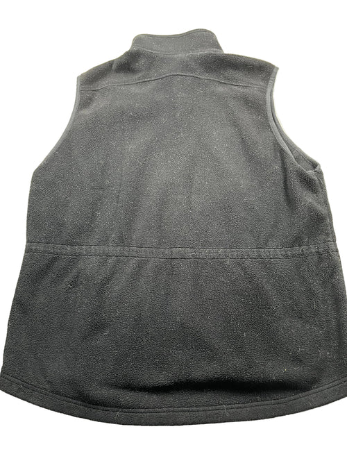 L.L.Bean Black Fleece Full-Zip Vest