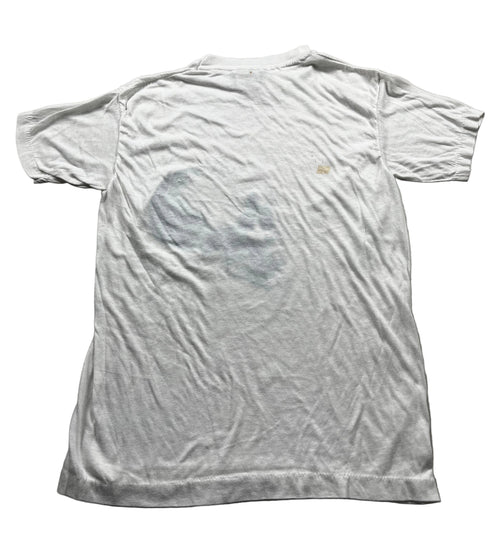 Blue Vintage Skull T-Shirt