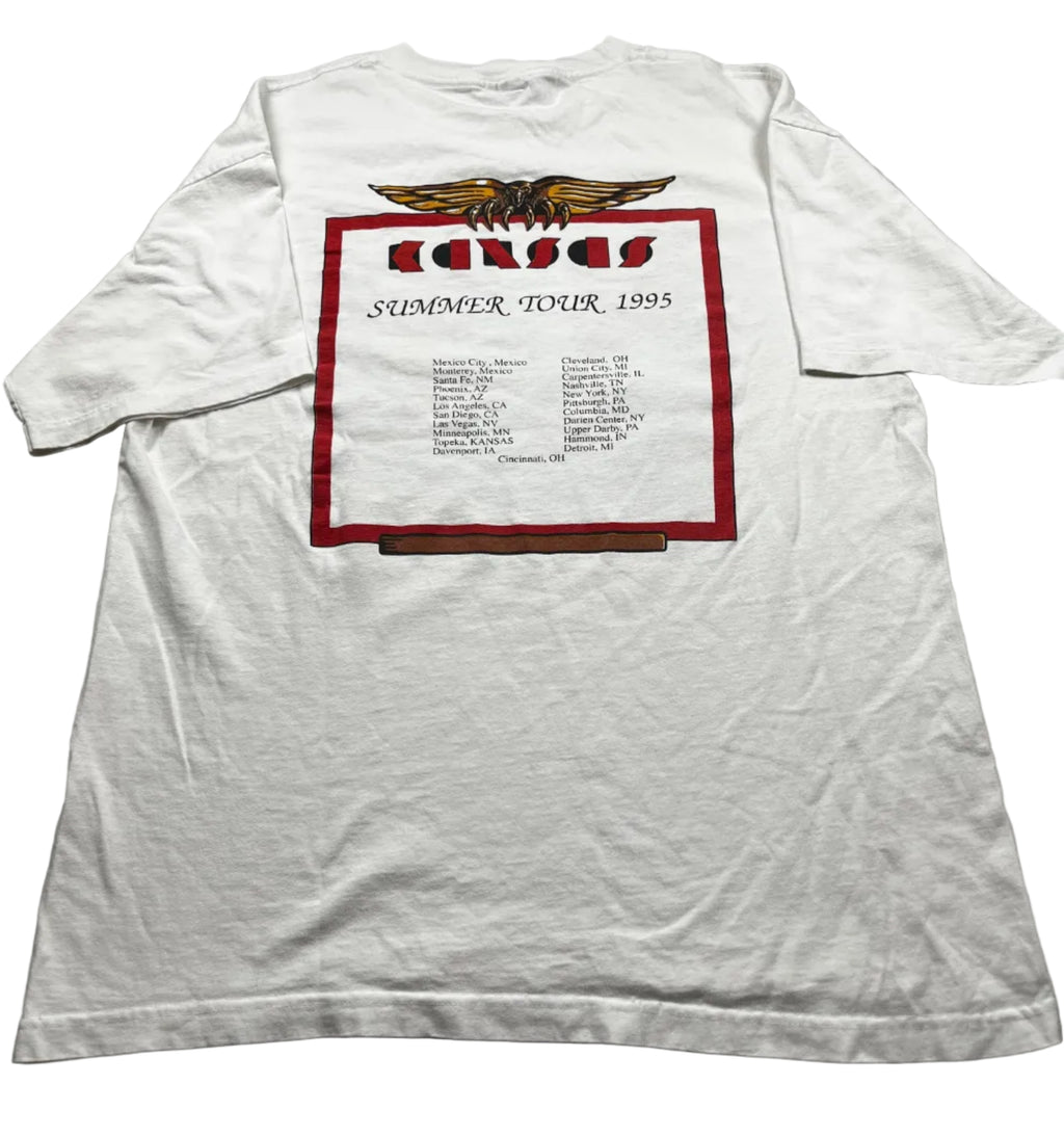 Vintage Kansas Band Graphic T-Shirt