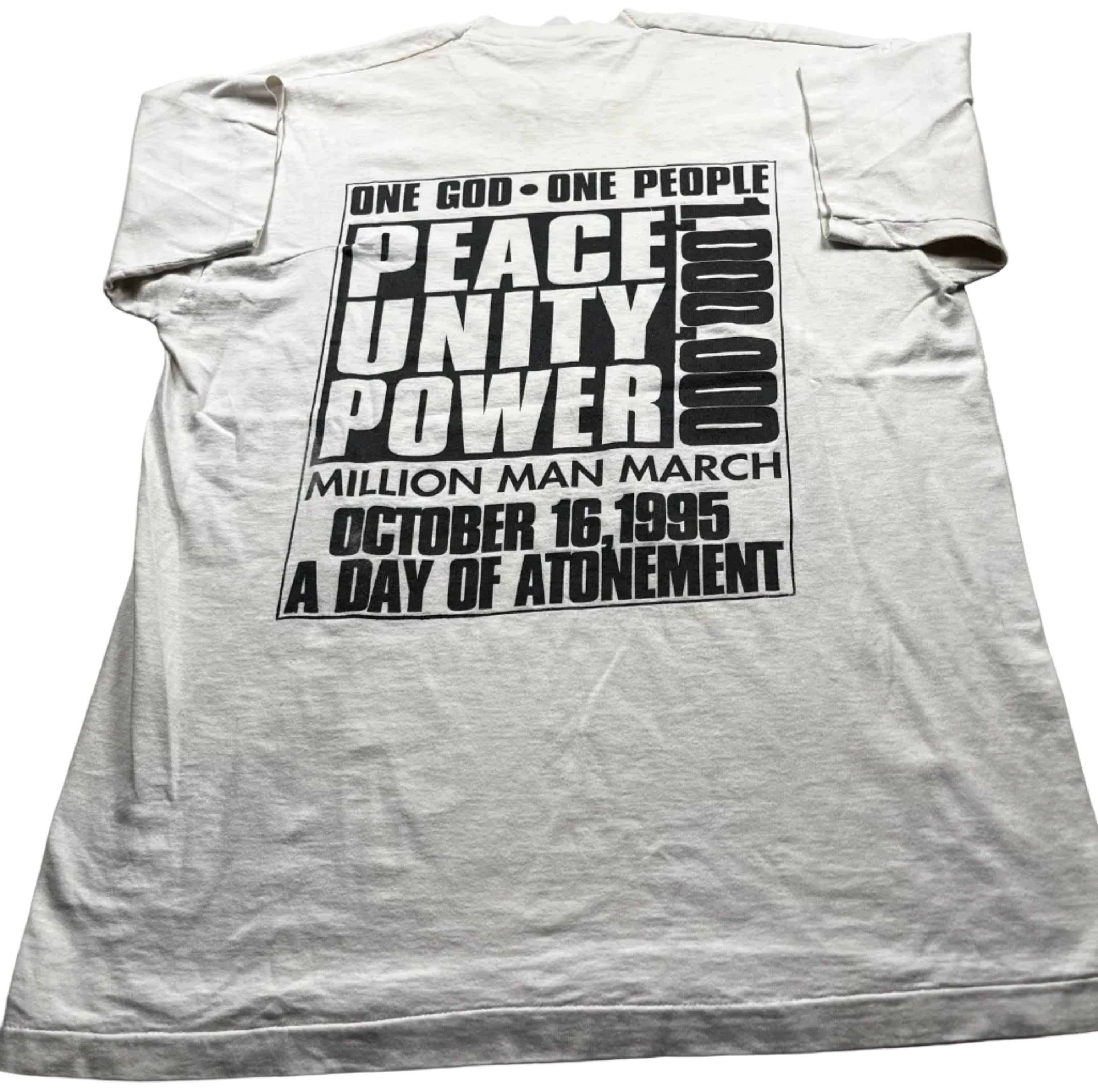 Vintage 1995 Million Man March T-Shirt