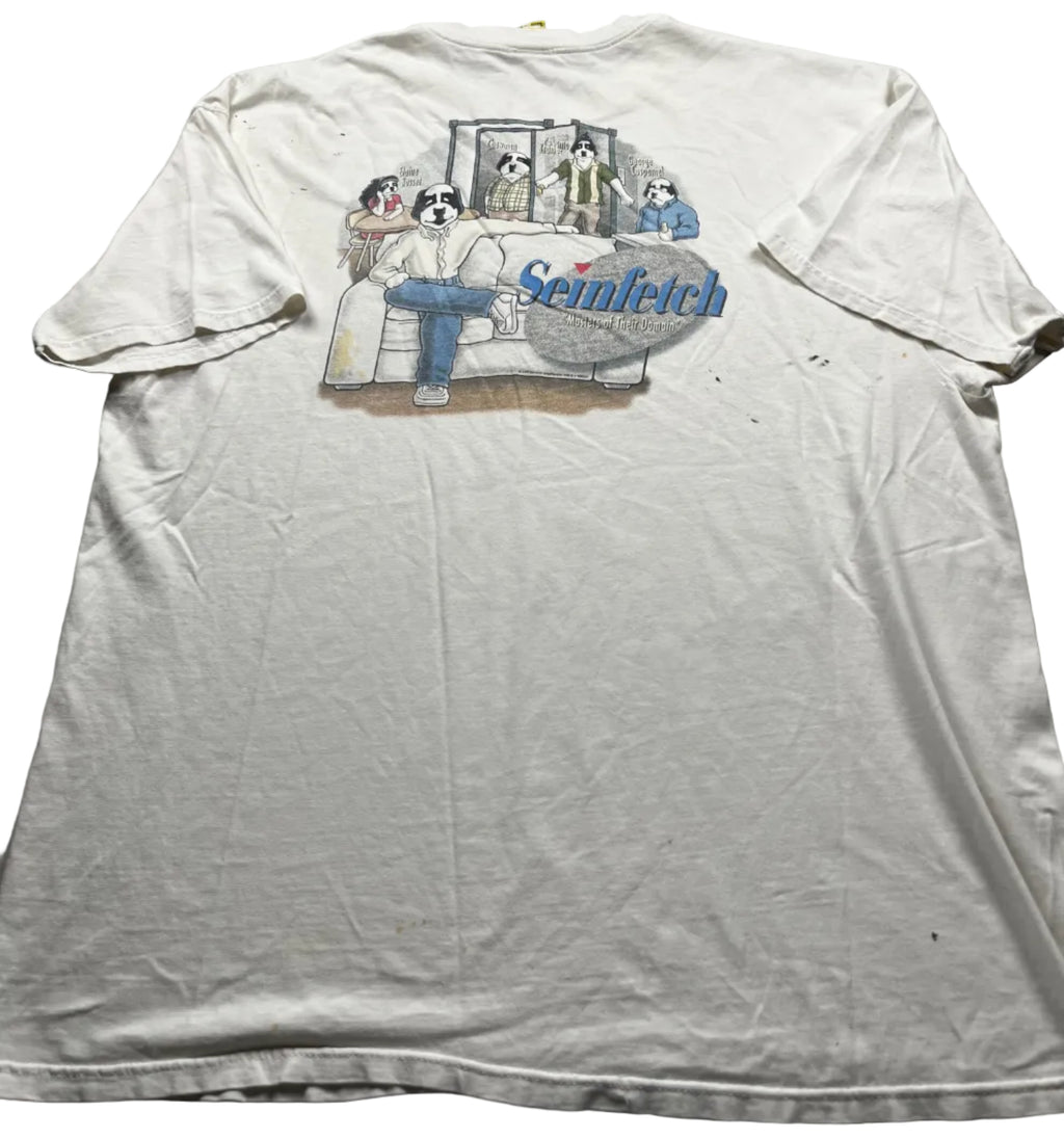 Big Dogs Seinfeld Vintage White T-Shirt