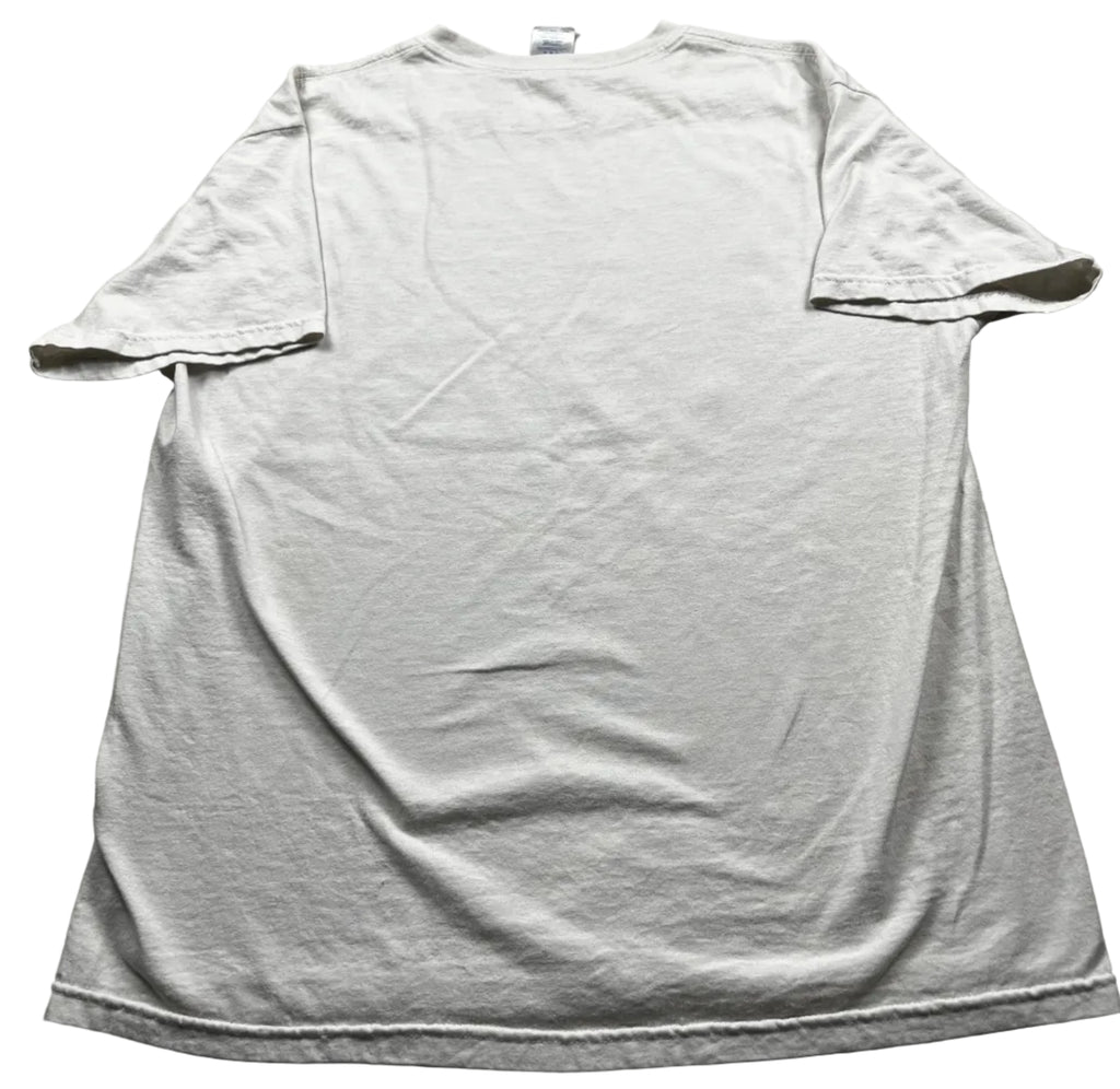 Vintage Jesus Graphic T-Shirt White Religious Faith Quote Tee