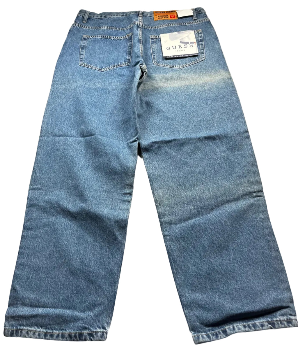 Vintage 1990s Guess Baggy Skater Jeans Medium Wash