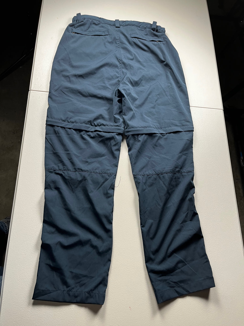 Oakley Navy Blue Cargo Hiking Pants Built In Belt