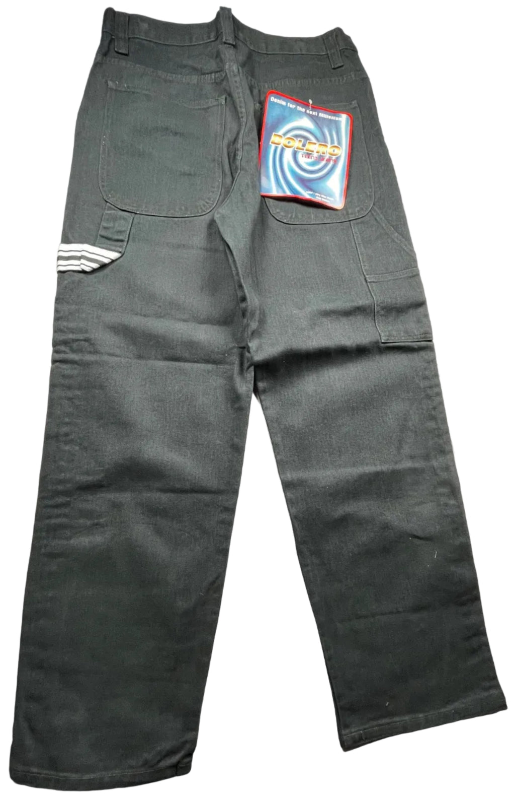 Vintage Bolero Tekno Black Denim Carpenter Jeans NWT