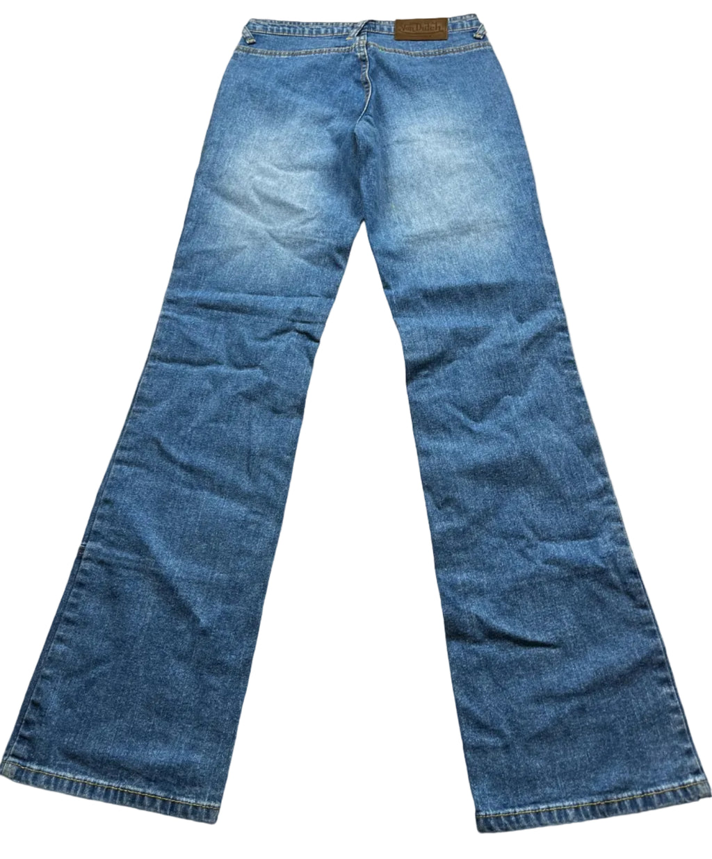 Vintage Von Dutch Graffiti Logo Flared Jeans