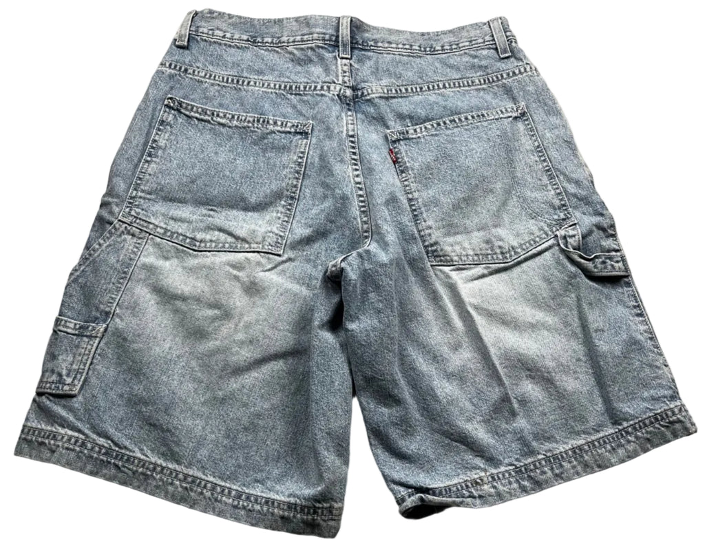 Vintage Levi’s Baggy Carpenter Denim Shorts Light Wash