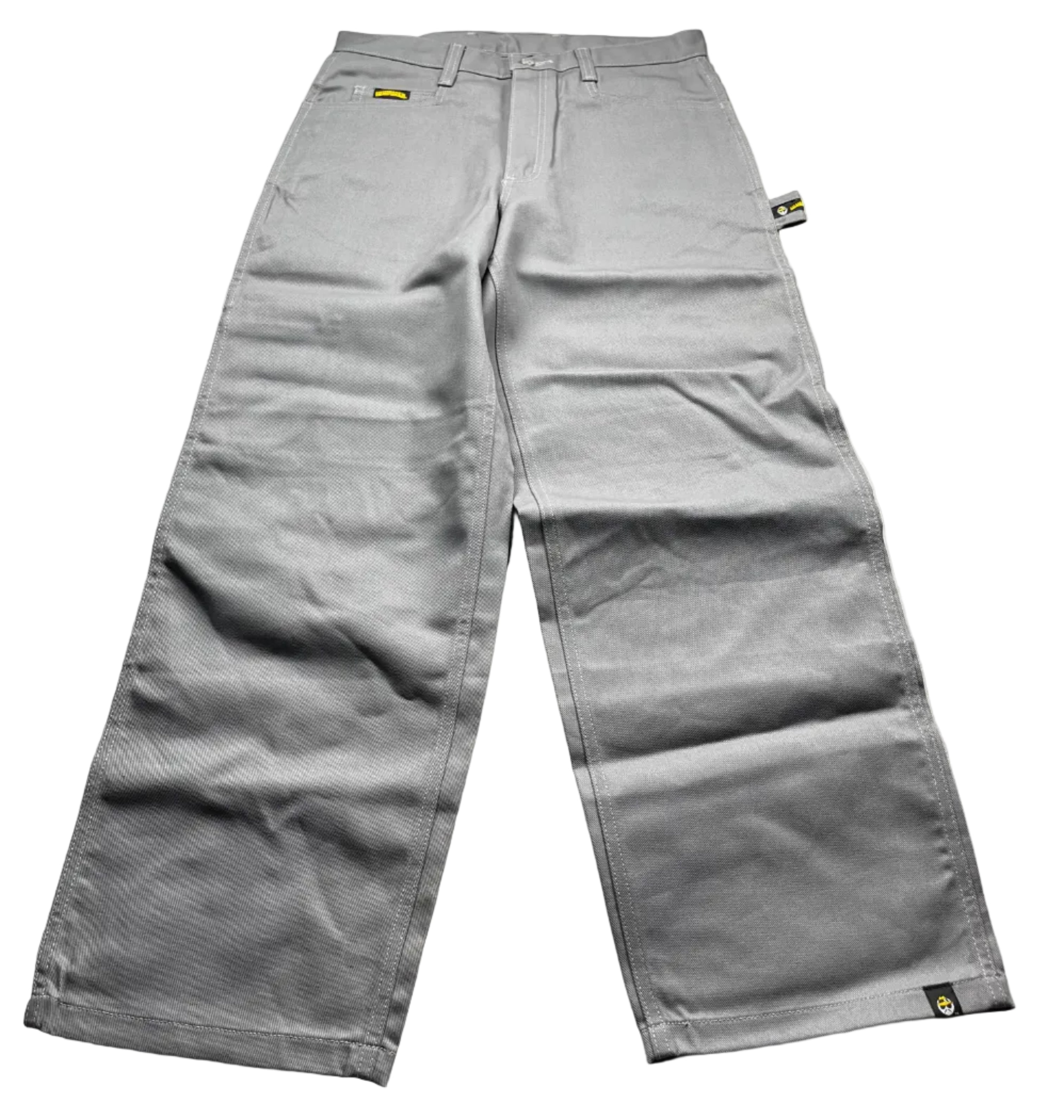 Lowrider Clothing Grey Baggy Denim Carpenter Pants New With Tags