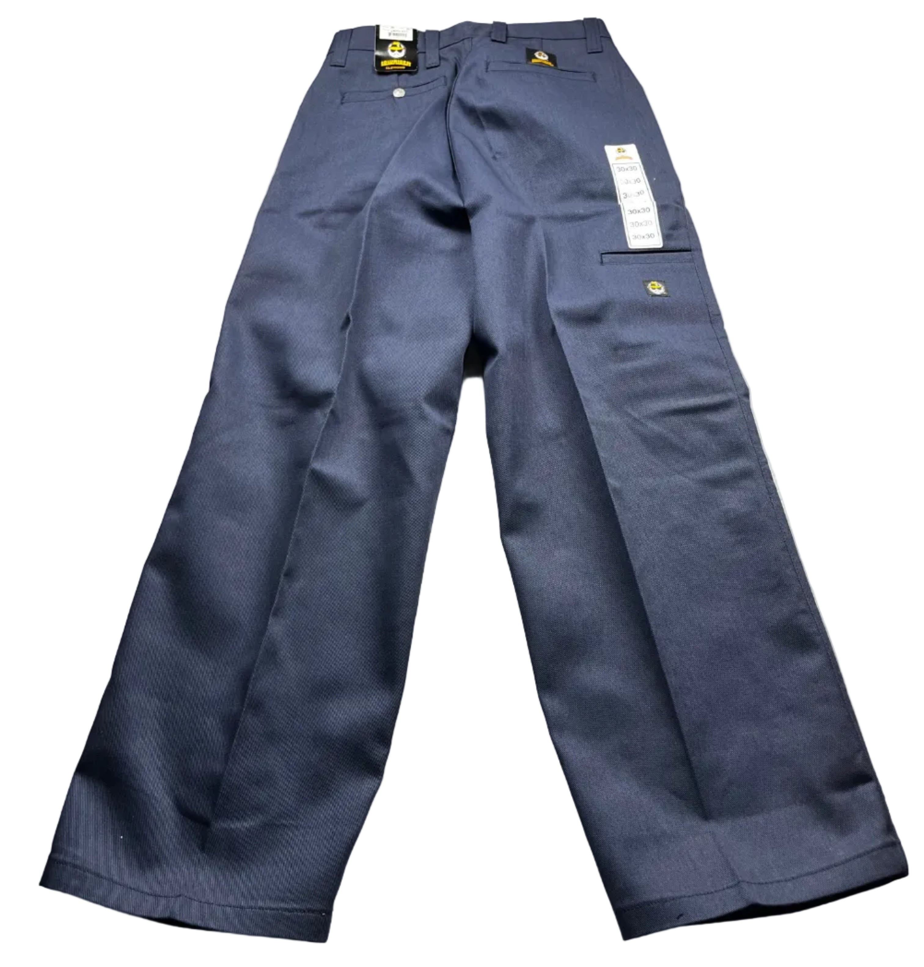 Lowrider Clothing Navy Blue Baggy Workwear Chinos New With Tags