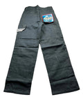 Bolero Tekno Black Wide Leg Denim Rave Skate Jeans