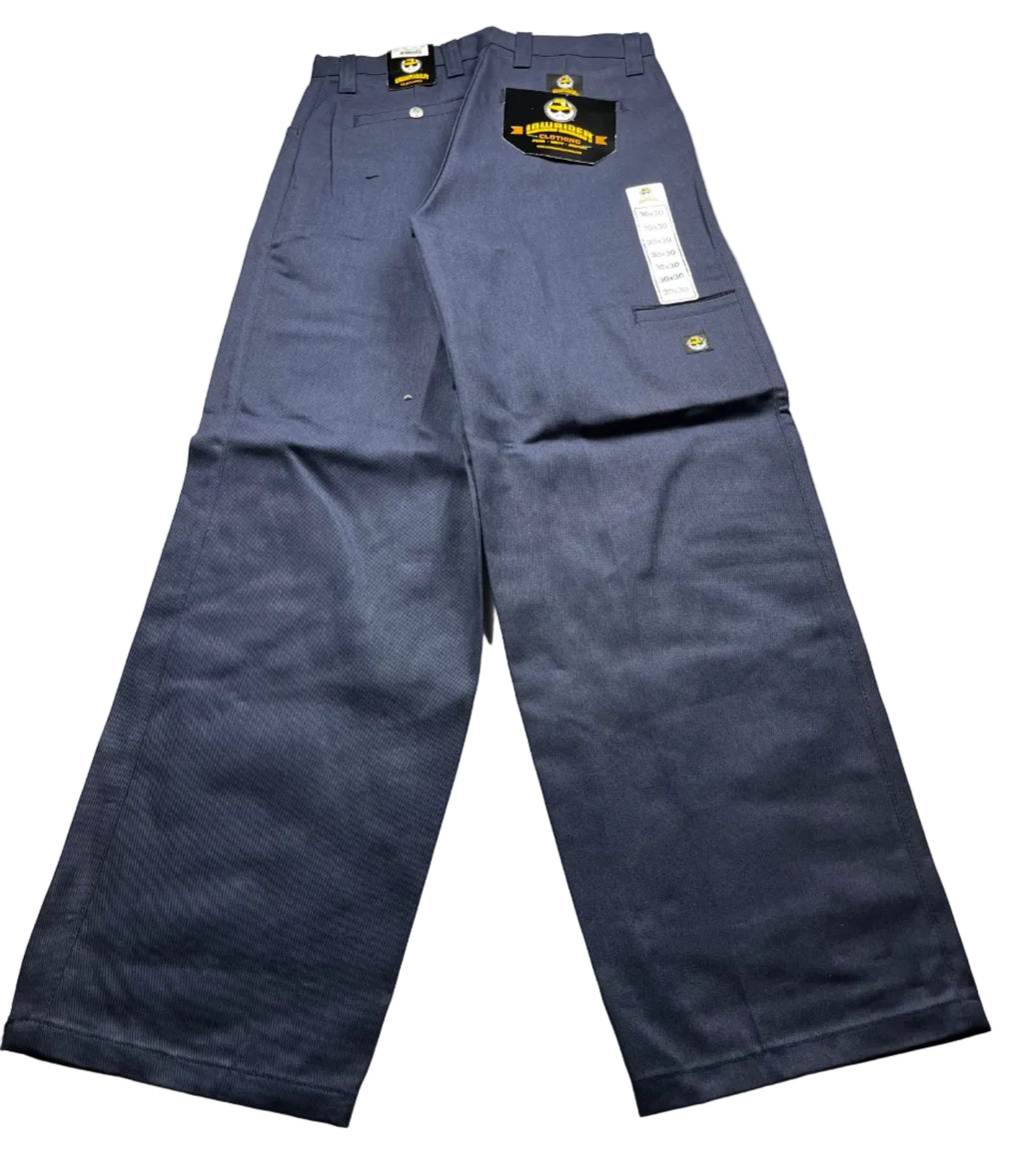 Deadstock Vintage Lowrider Pants Cholo Style Wide Leg Grey