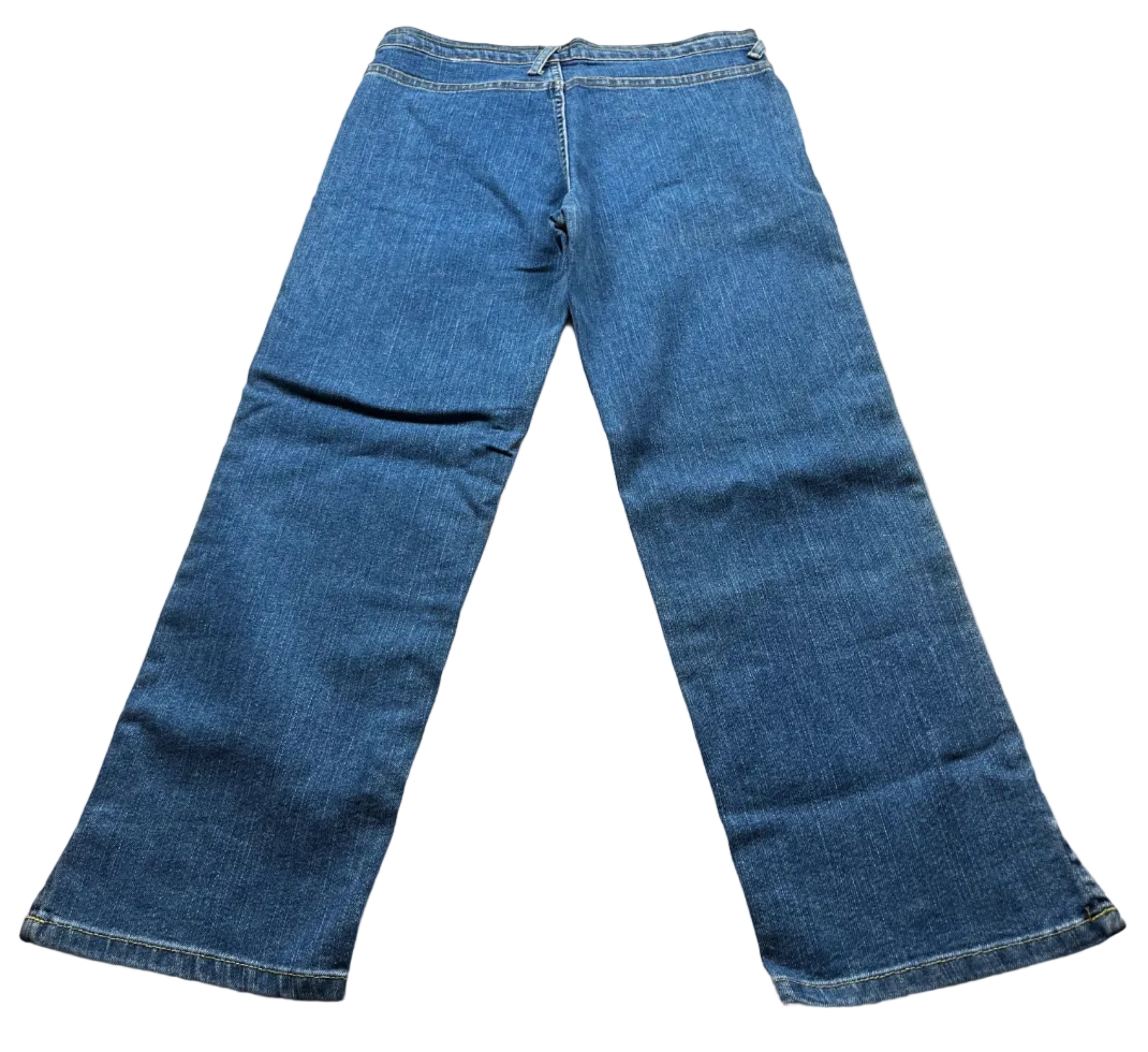 Vintage Y2K Von Dutch Classic Medium Wash Straight-Leg Jeans
