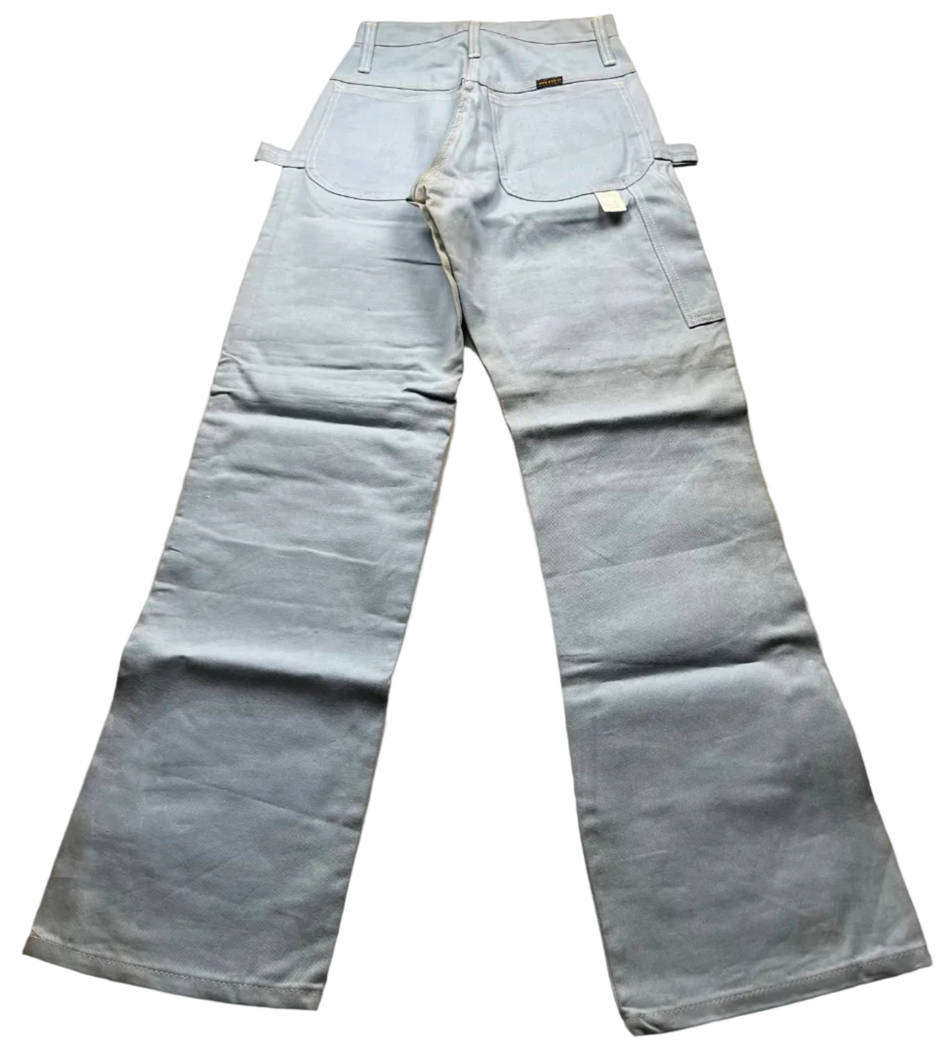 Vintage 1970s Washington Dee Cee Pastel Blue Carpenter