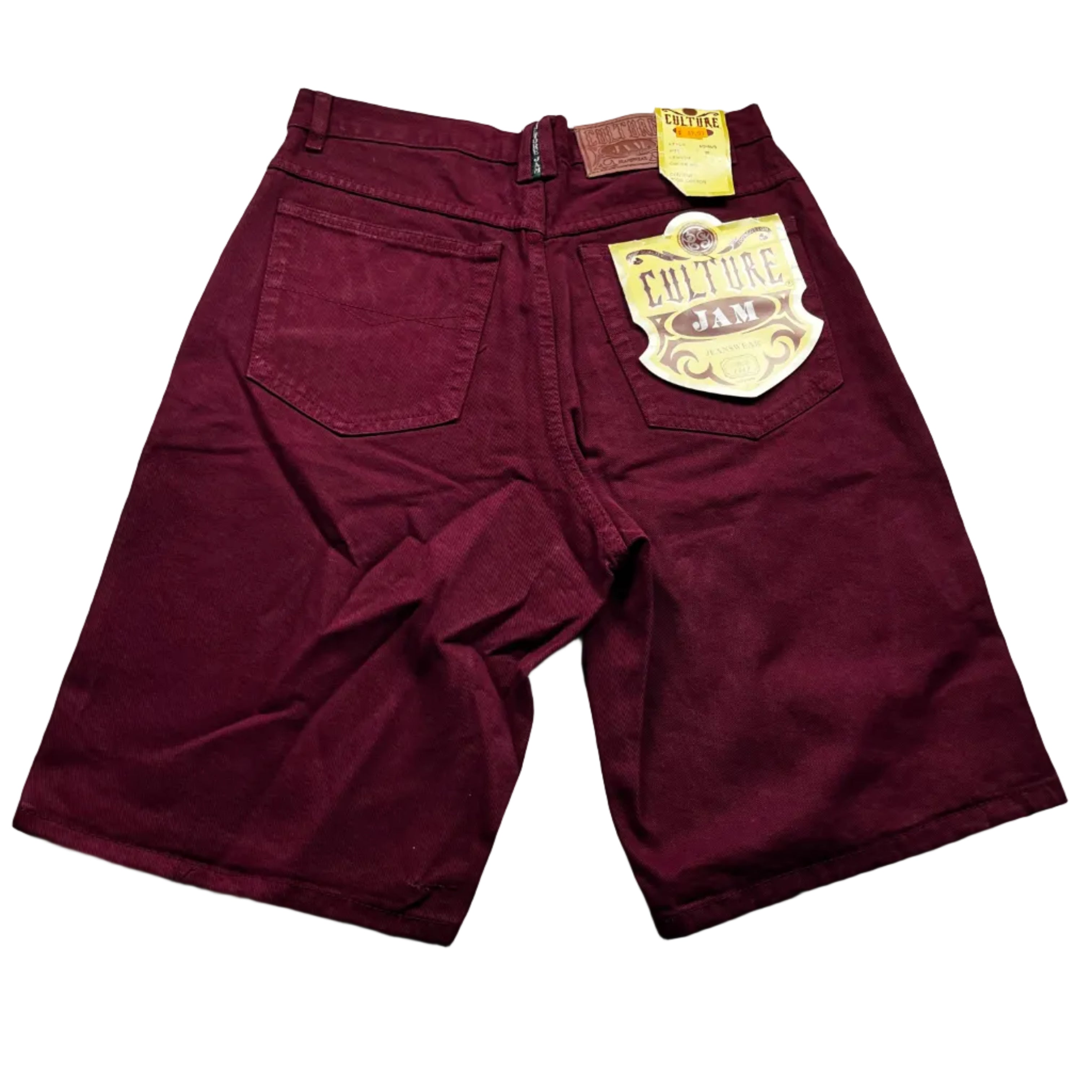 Vintage 90s Culture Jam Baggy Denim Jorts