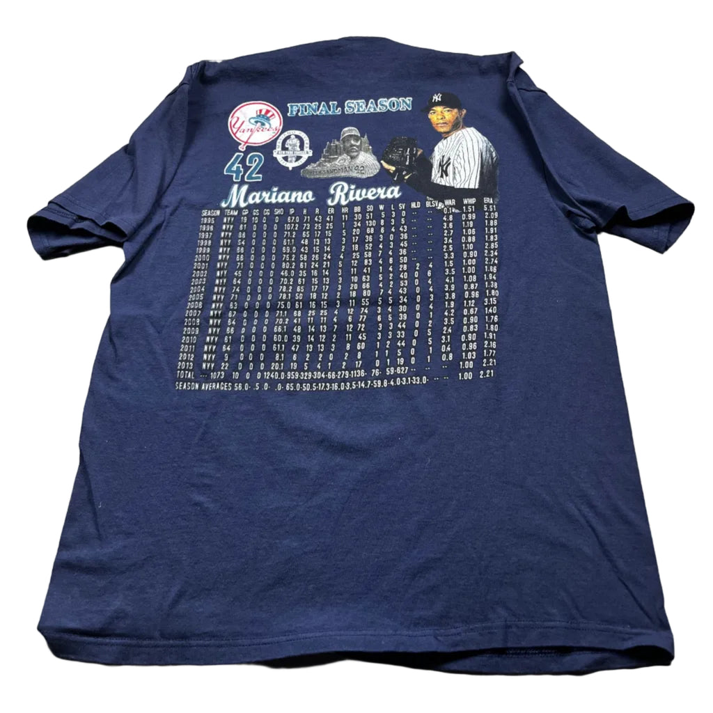 Vintage 2013 Mariano Rivera Final Season Shirt
