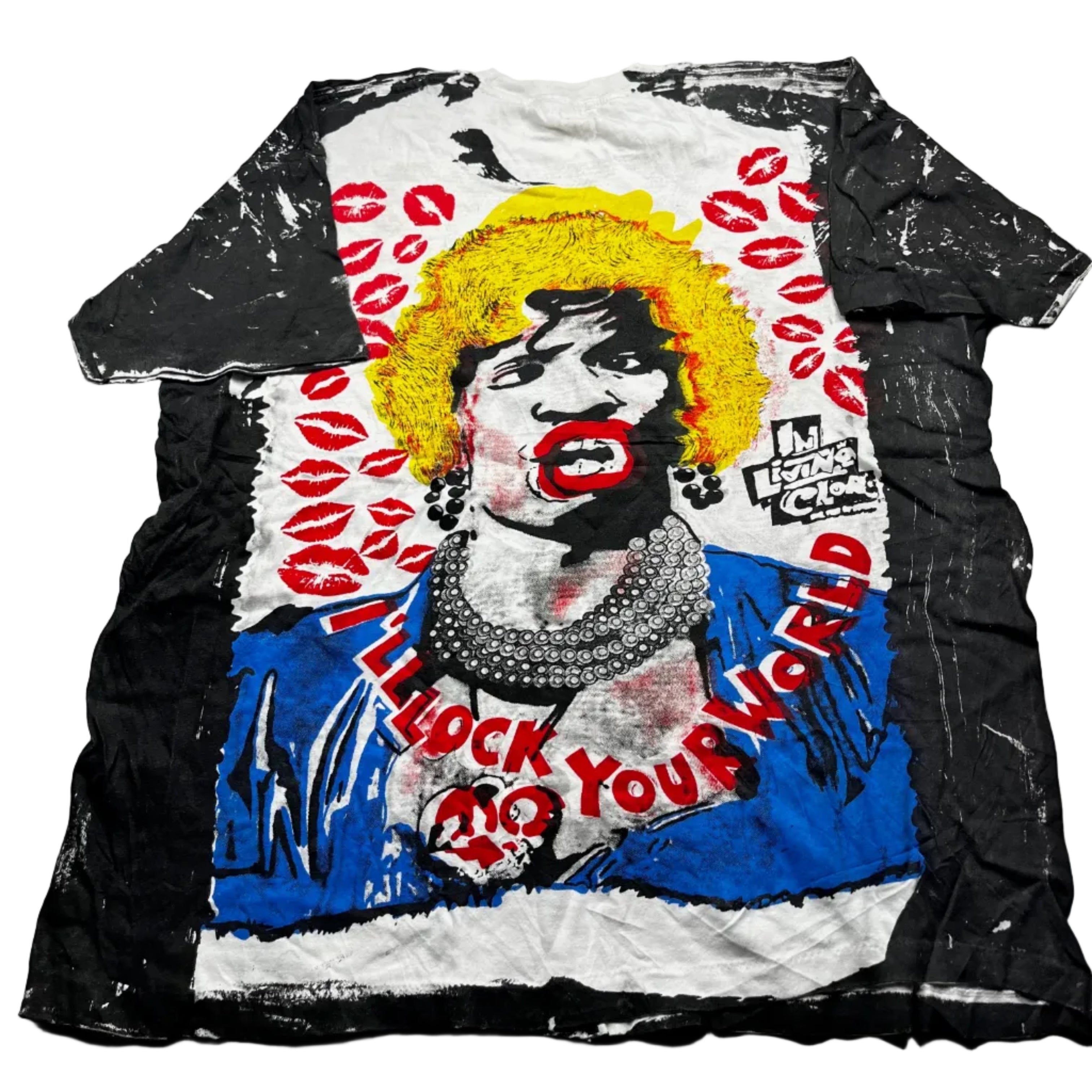 Vintage 1992 In Living Color Jamie Foxx Wanda Mosquitohead Promo T-Shirt