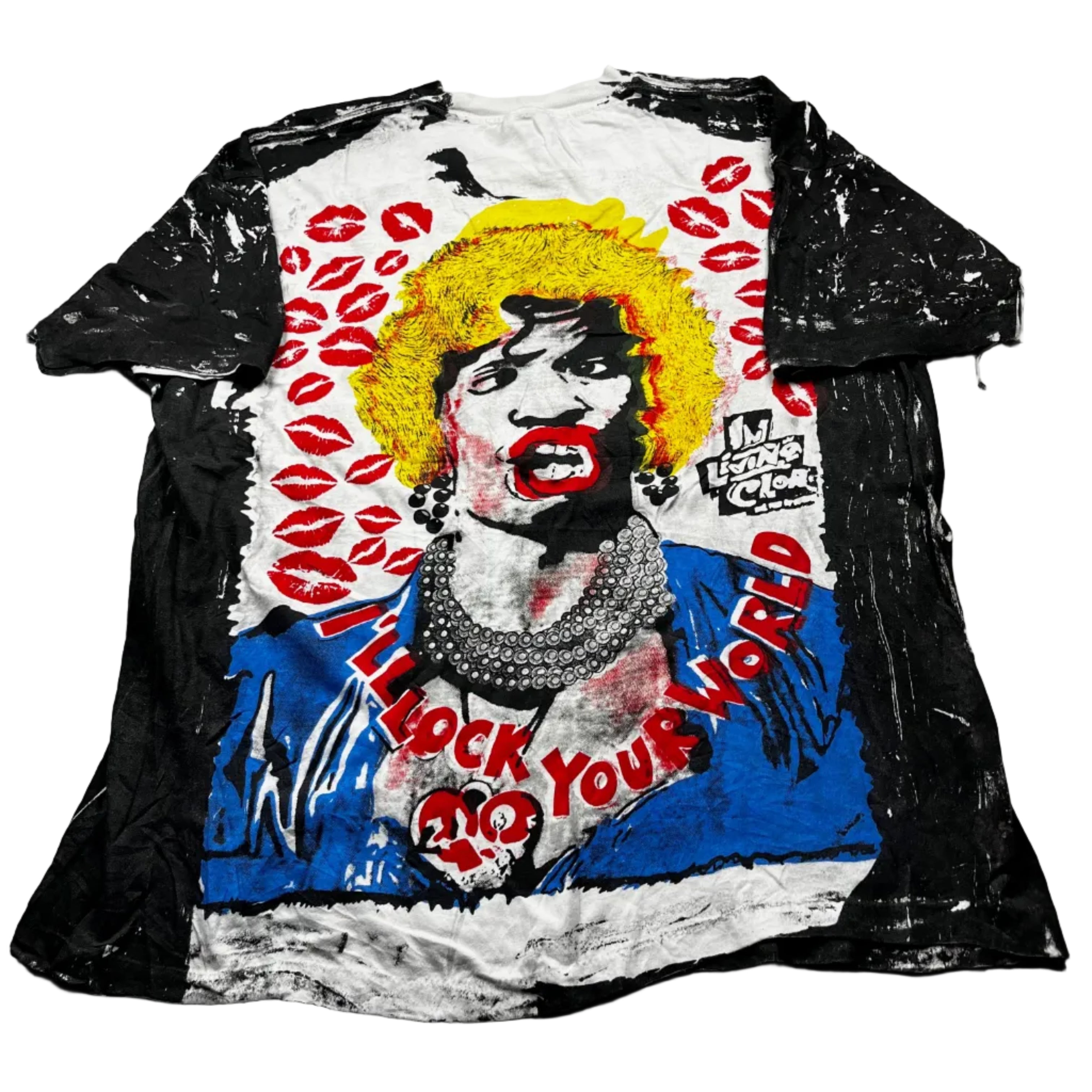 Vintage 1992 In Living Color Jamie Foxx Wanda Mosquitohead Promo T-Shirt