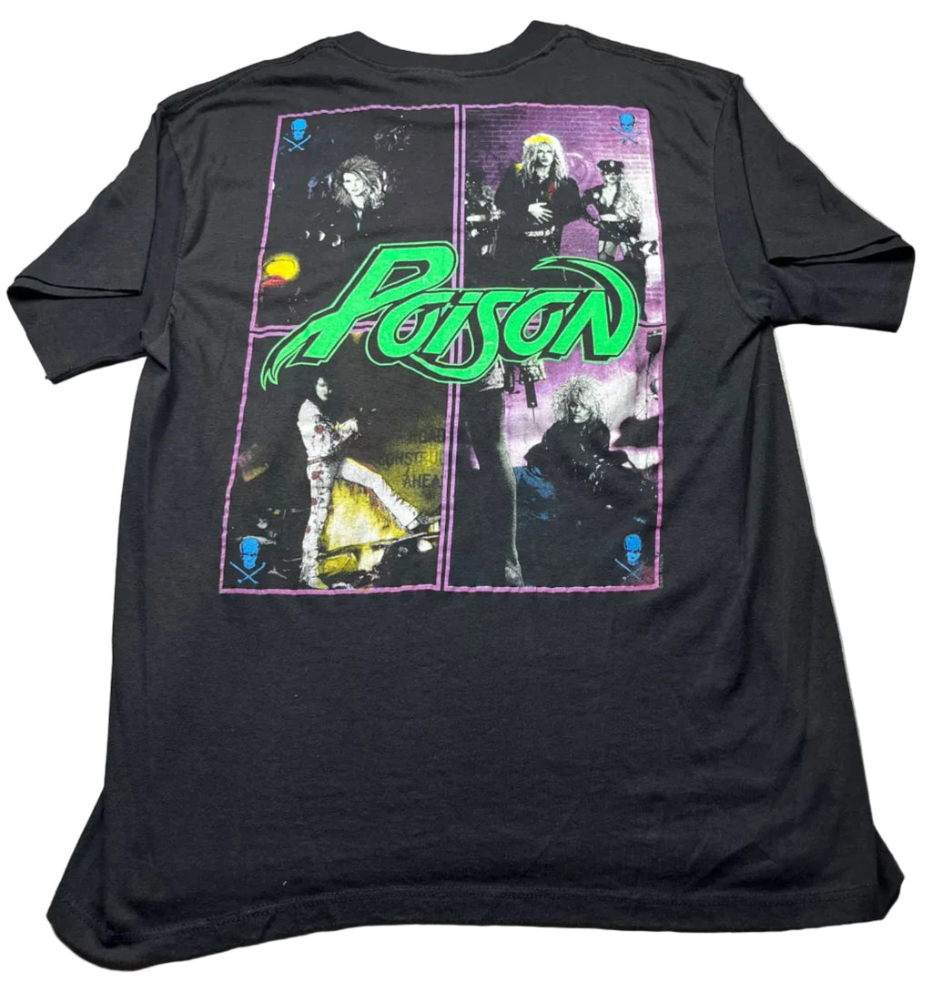 Vintage 1988 Poison Open Up And Say Ahh Shirt