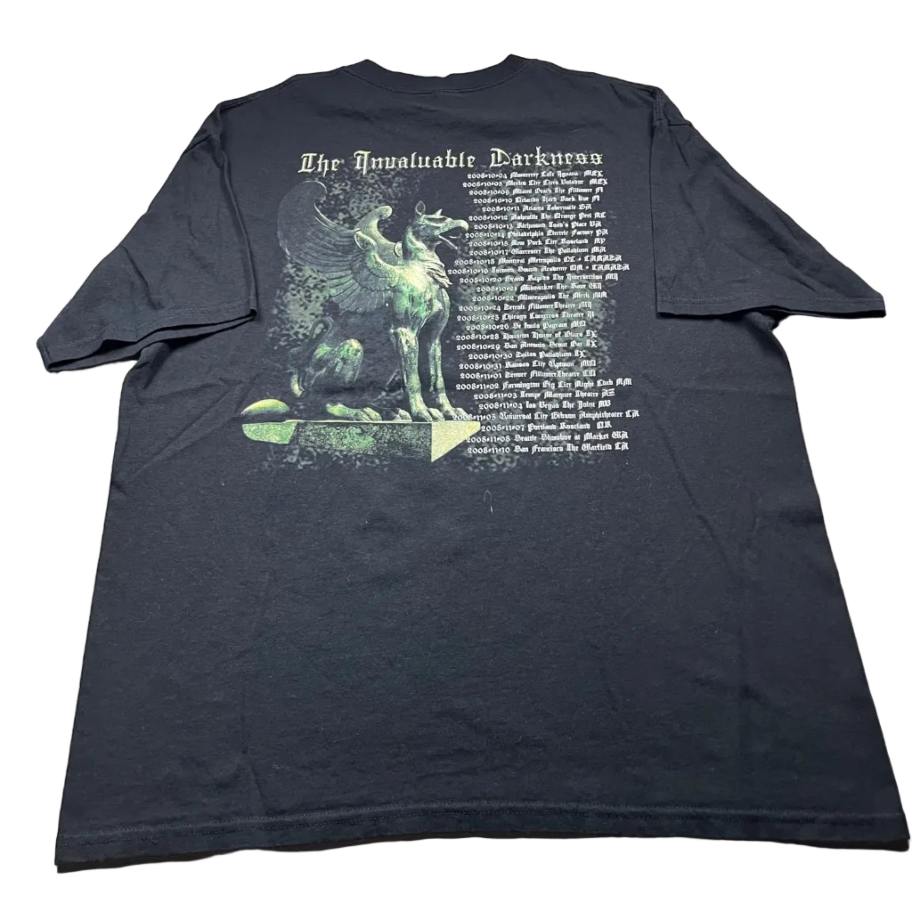 Vintage Dimmu Borgir The Invaluable Darkness Tour T-Shirt