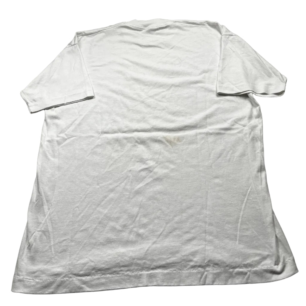 Vintage God is Rad Sunday School Graphic T-Shirt White
