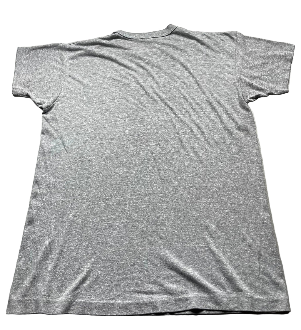 Vintage Chicago Blitz USFL Football Team Graphic T-Shirt Grey