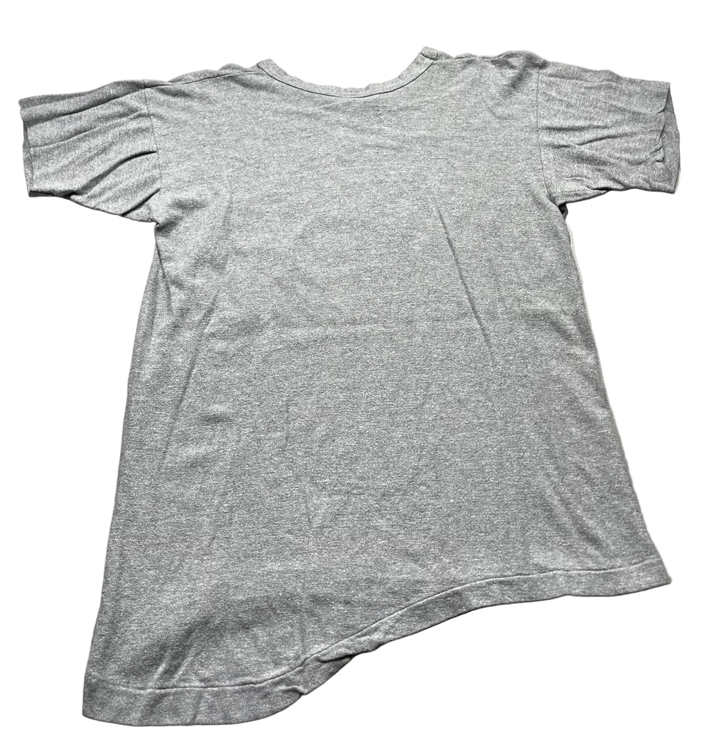 Vintage Holy Names Basketball Team Graphic T-Shirt Grey