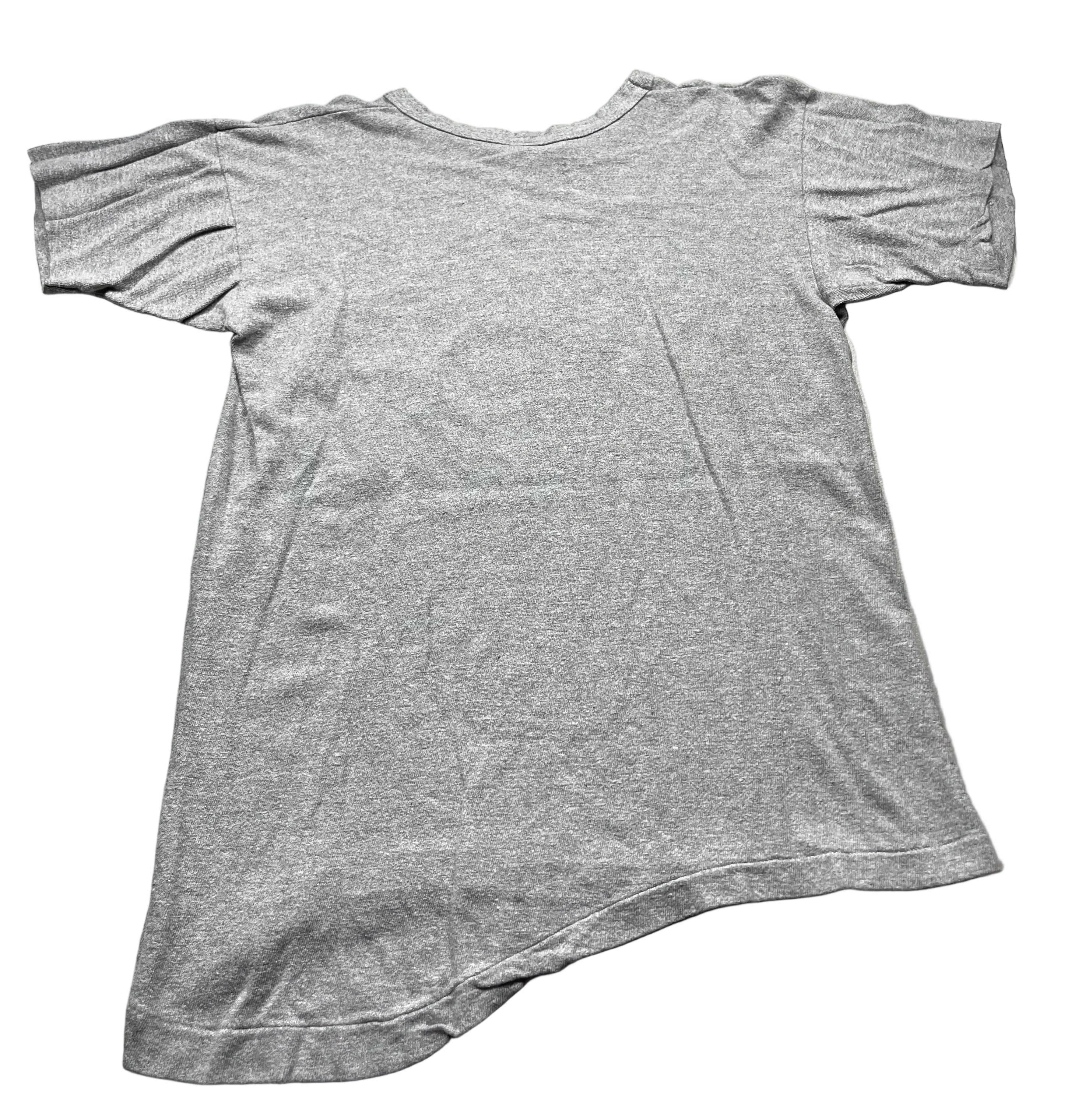 Vintage Holy Names Basketball Team Graphic T-Shirt Grey