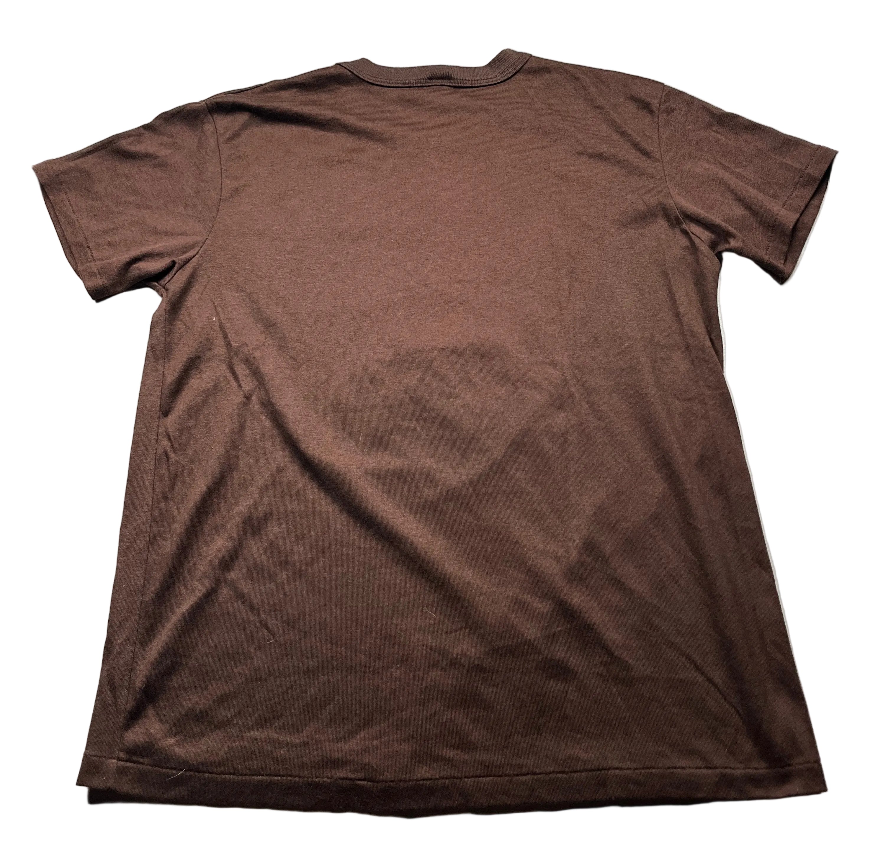 Vintage Cleveland Browns NFL Football Helmet Logo T-Shirt Brown