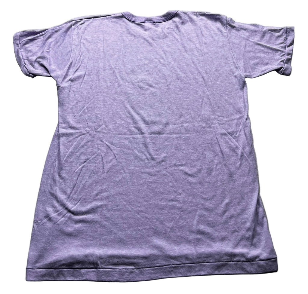 Vintage 1983 Milford Oyster Festival Graphic T-Shirt Purple