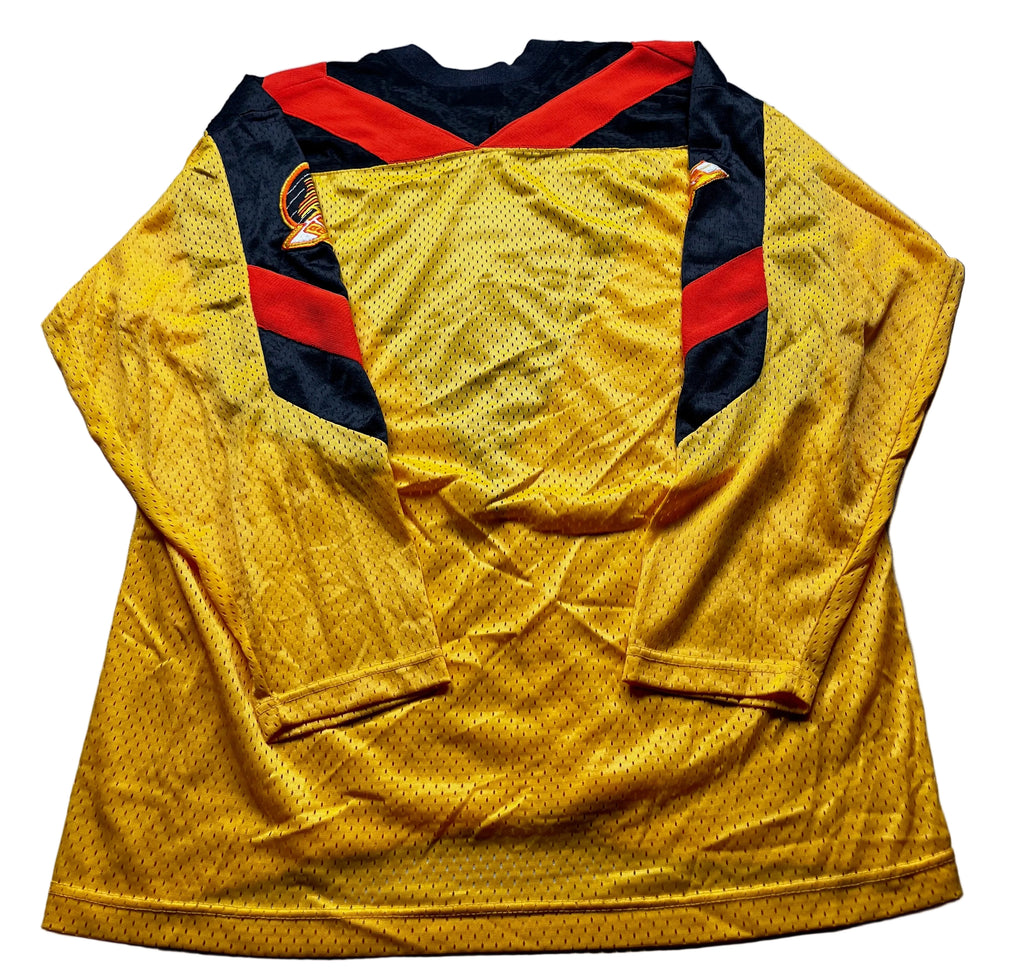 Vintage Vancouver Canucks Flying V CCM Hockey Jersey