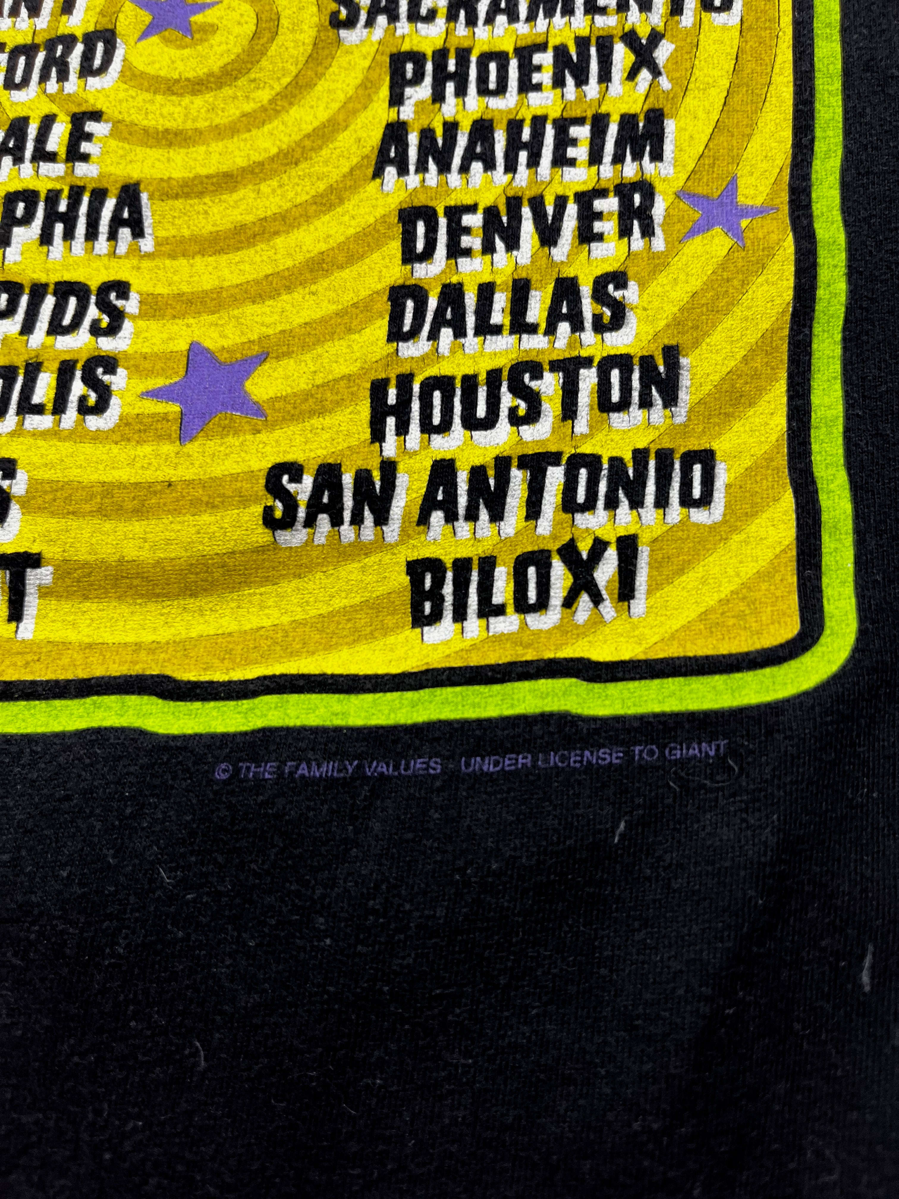 Vintage 1999 Family Values Tour Shirt
