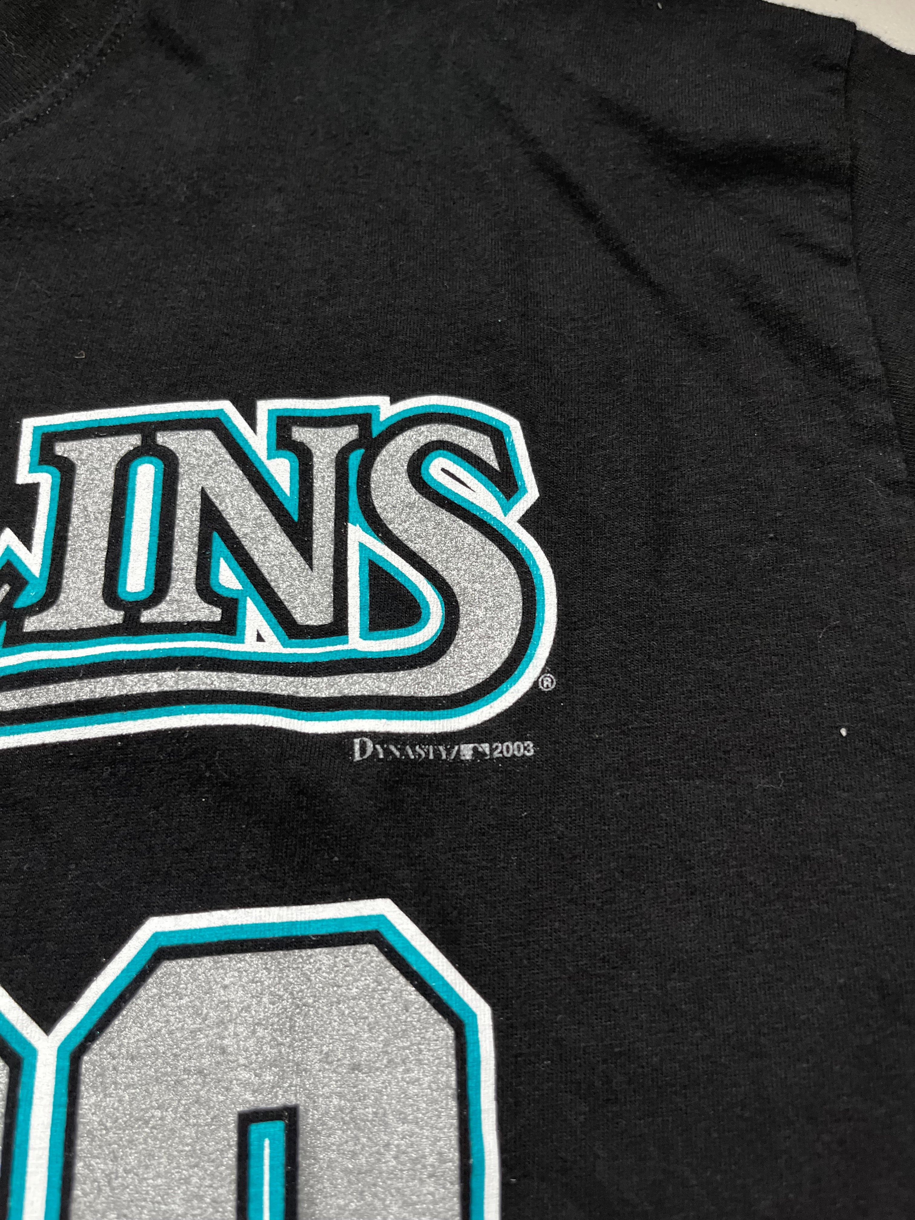 Vintage Florida Marlins Miguel Cabrera #20 T-Shirt Black