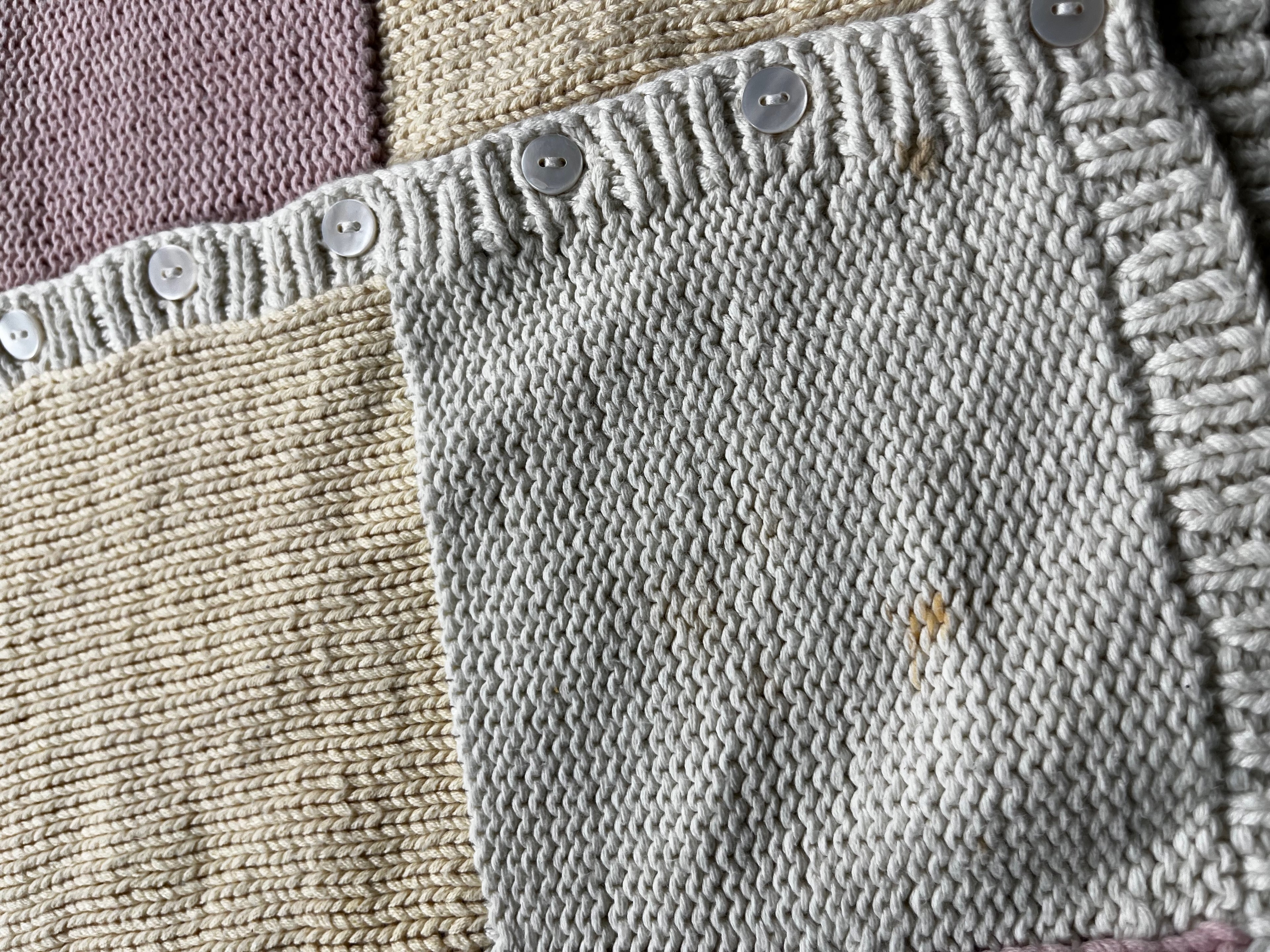 Alley Collins Patchwork Button-Down Cardigan