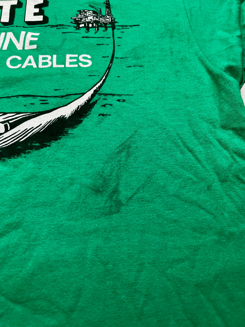 Vintage 80s Kerite Submarine Power Cables Shirt