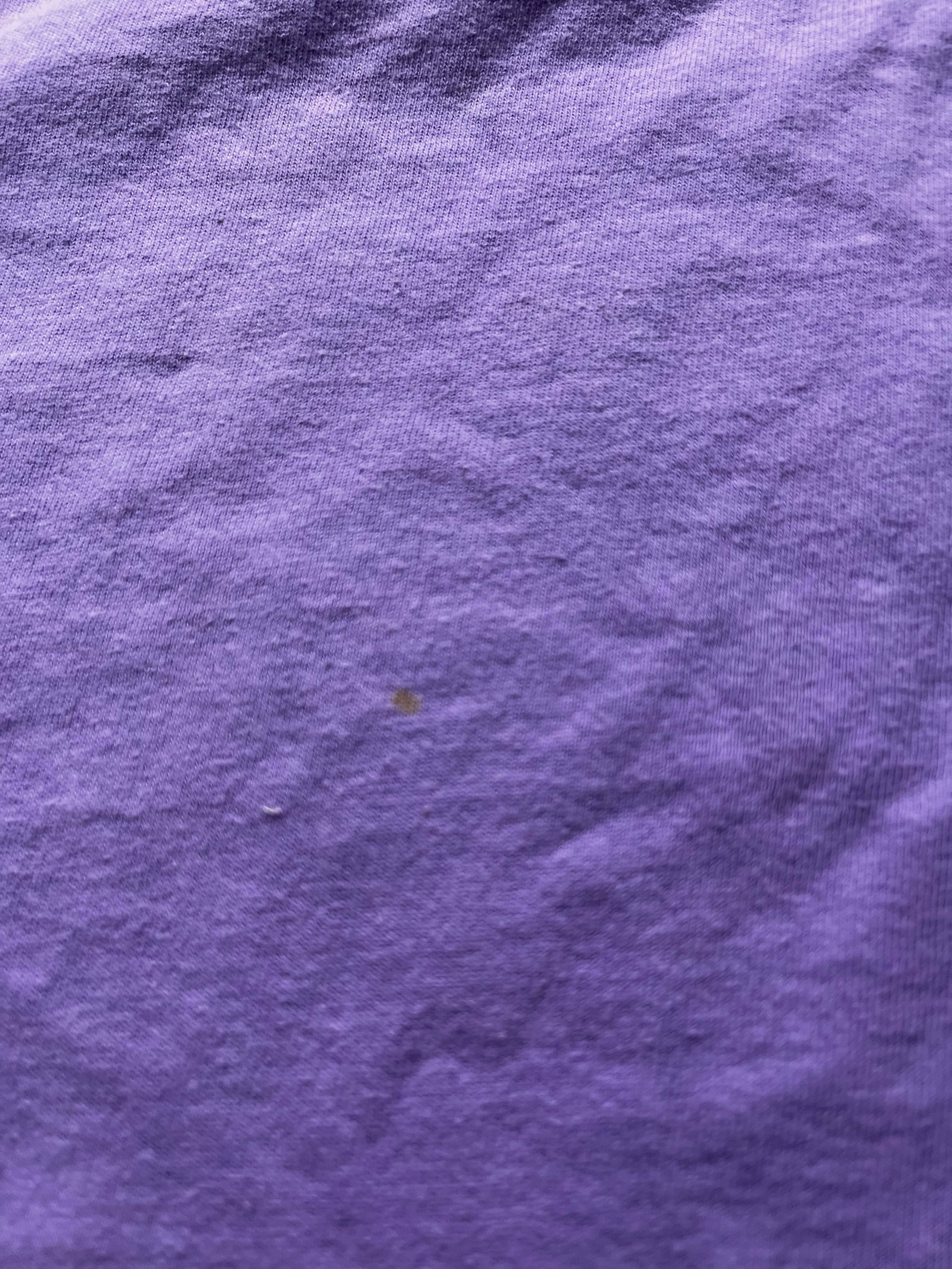 Vintage Scooby-Doo Glitter Graphic Cartoon T-Shirt Purple