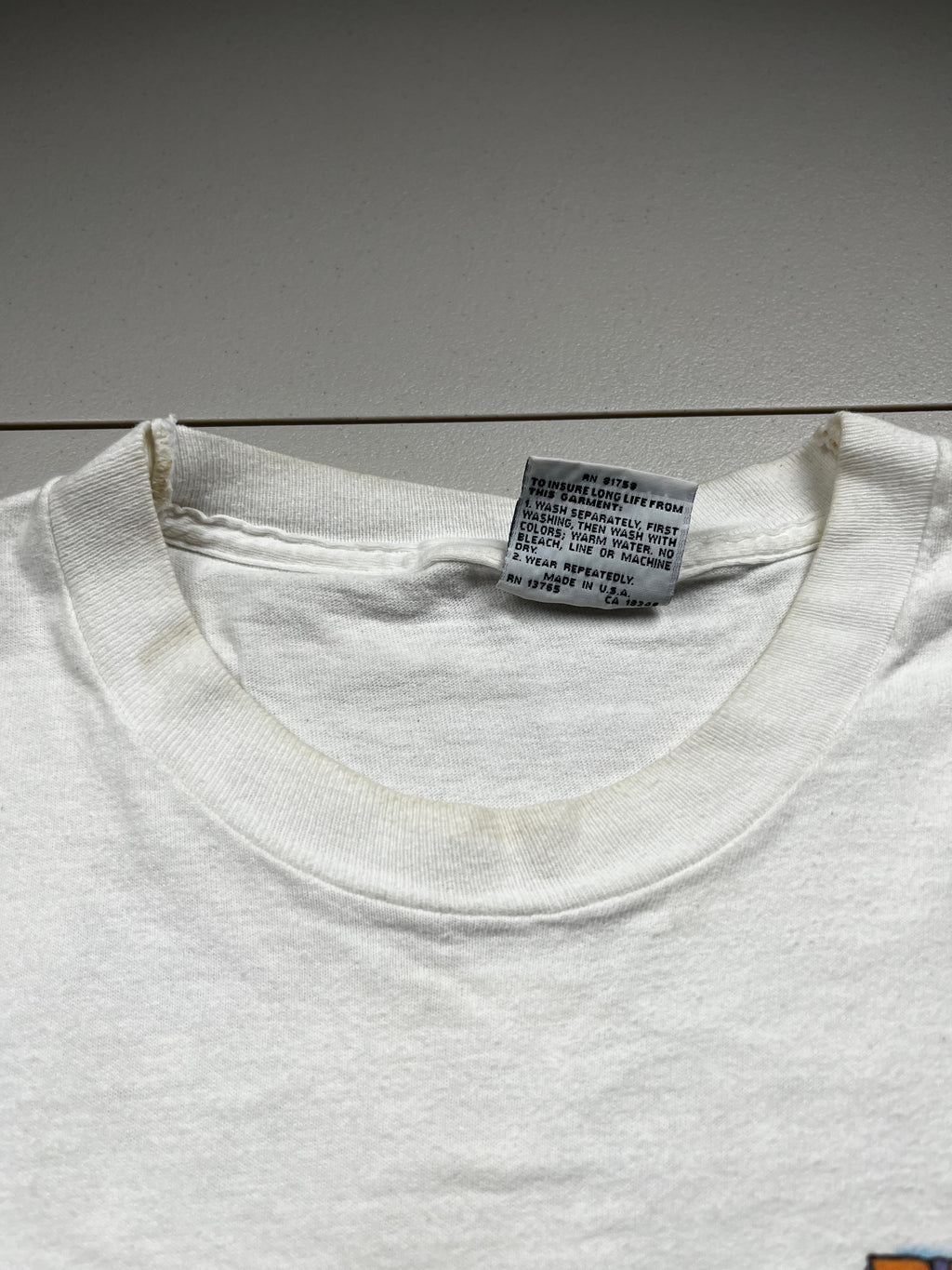 Vintage Grateful Dead On The Road Again T-Shirt White