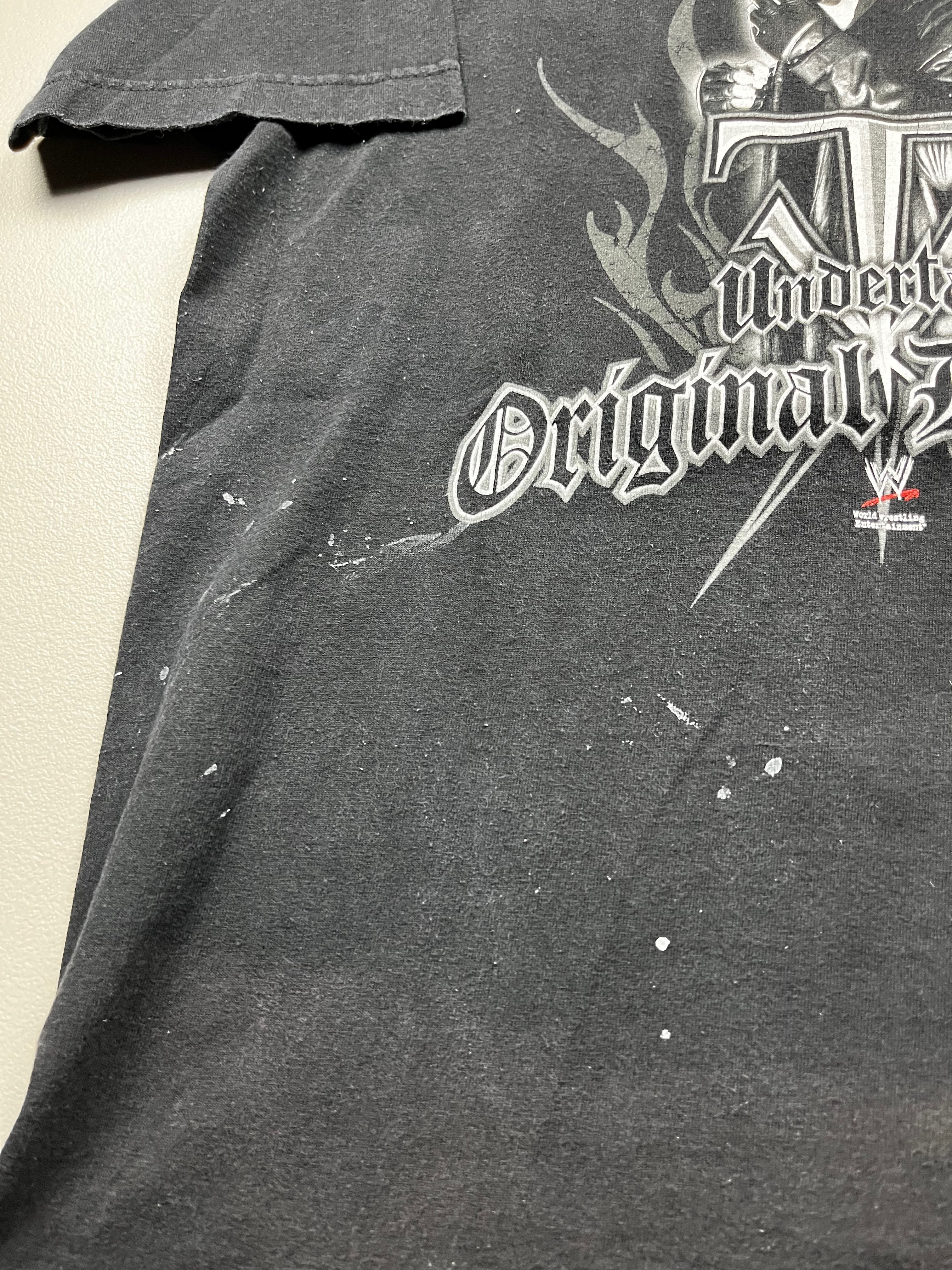 Vintage WWE Undertaker Original Deadman T-Shirt Black