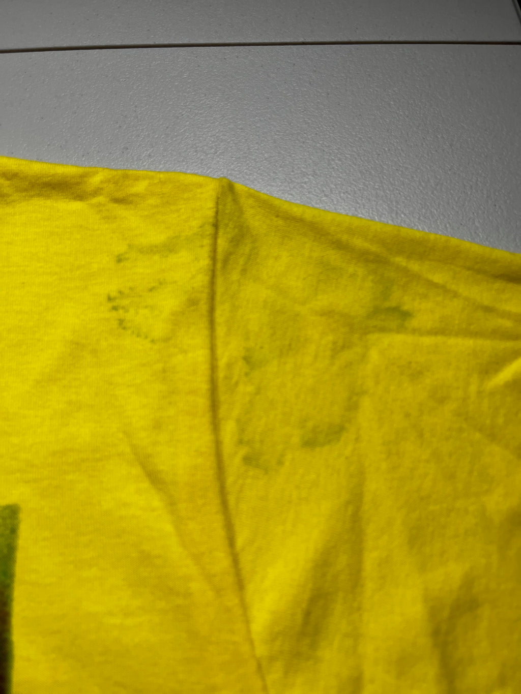 Vintage 9/11 Uncle Sam Osama Bin Laden T-Shirt Yellow