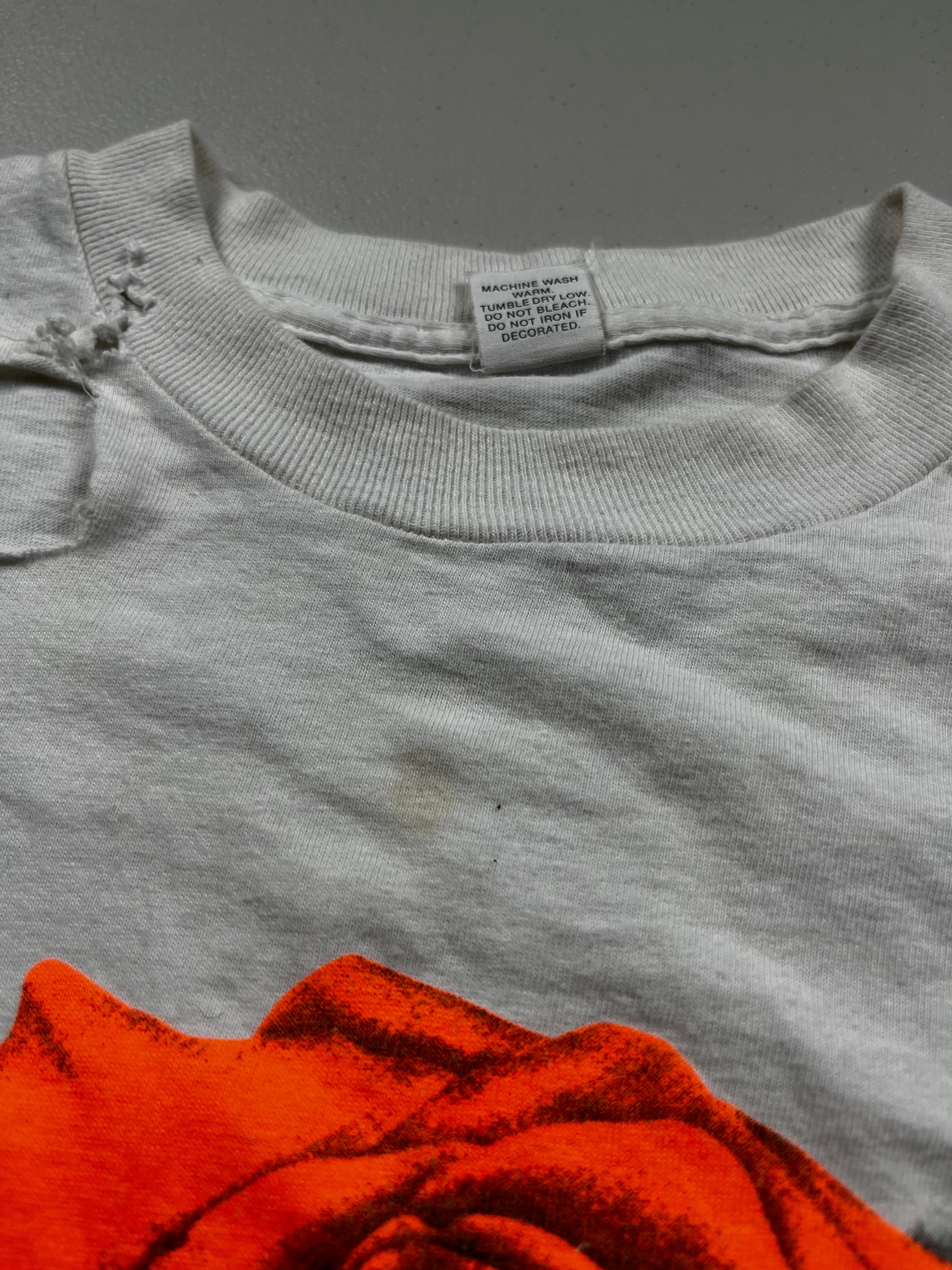 Vintage Orange Rose Graphic T-shirt