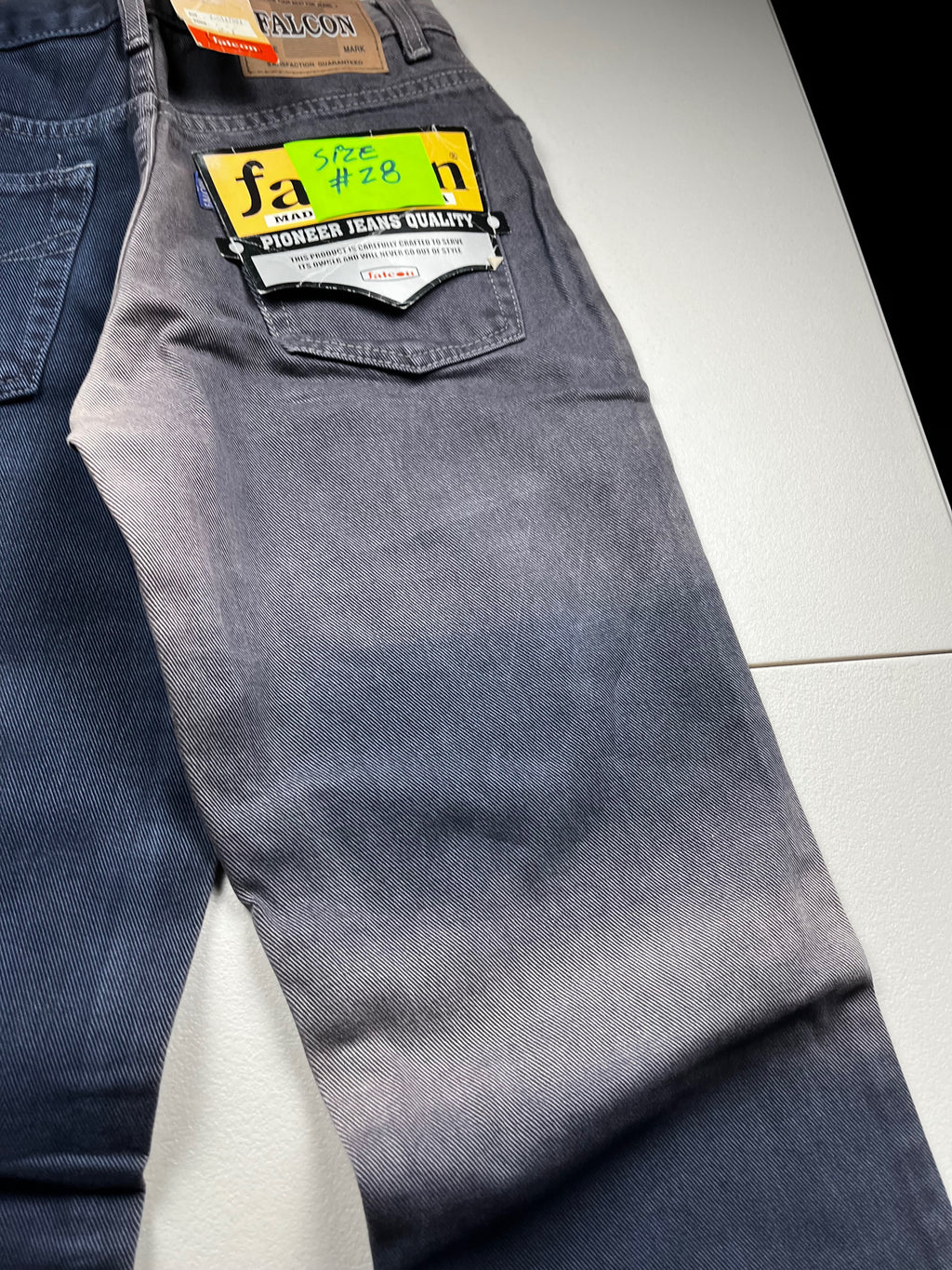 Vintage 90s Falcon Pioneer Split Fade Jeans