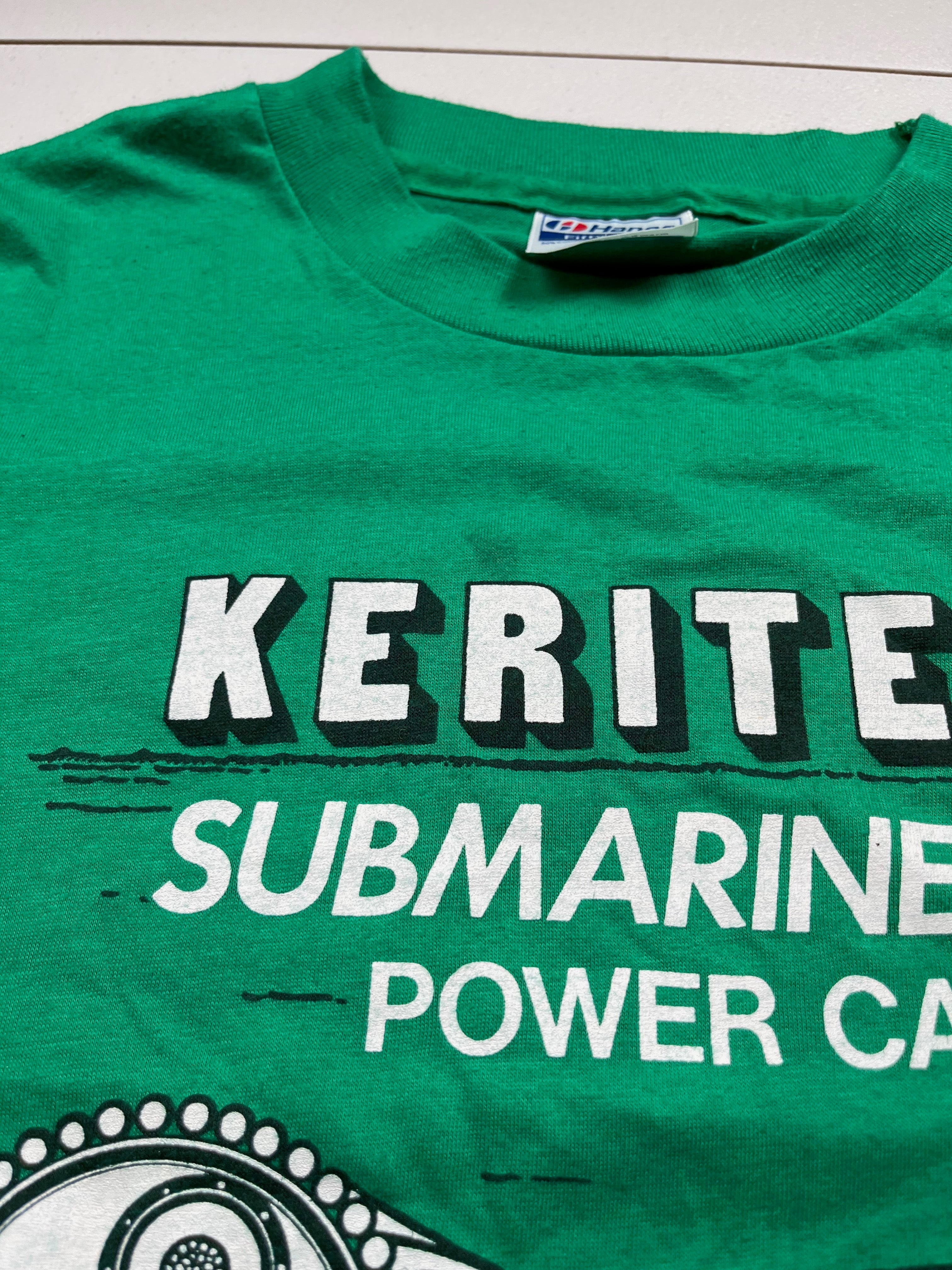 Vintage 80s Kerite Submarine Power Cables Shirt