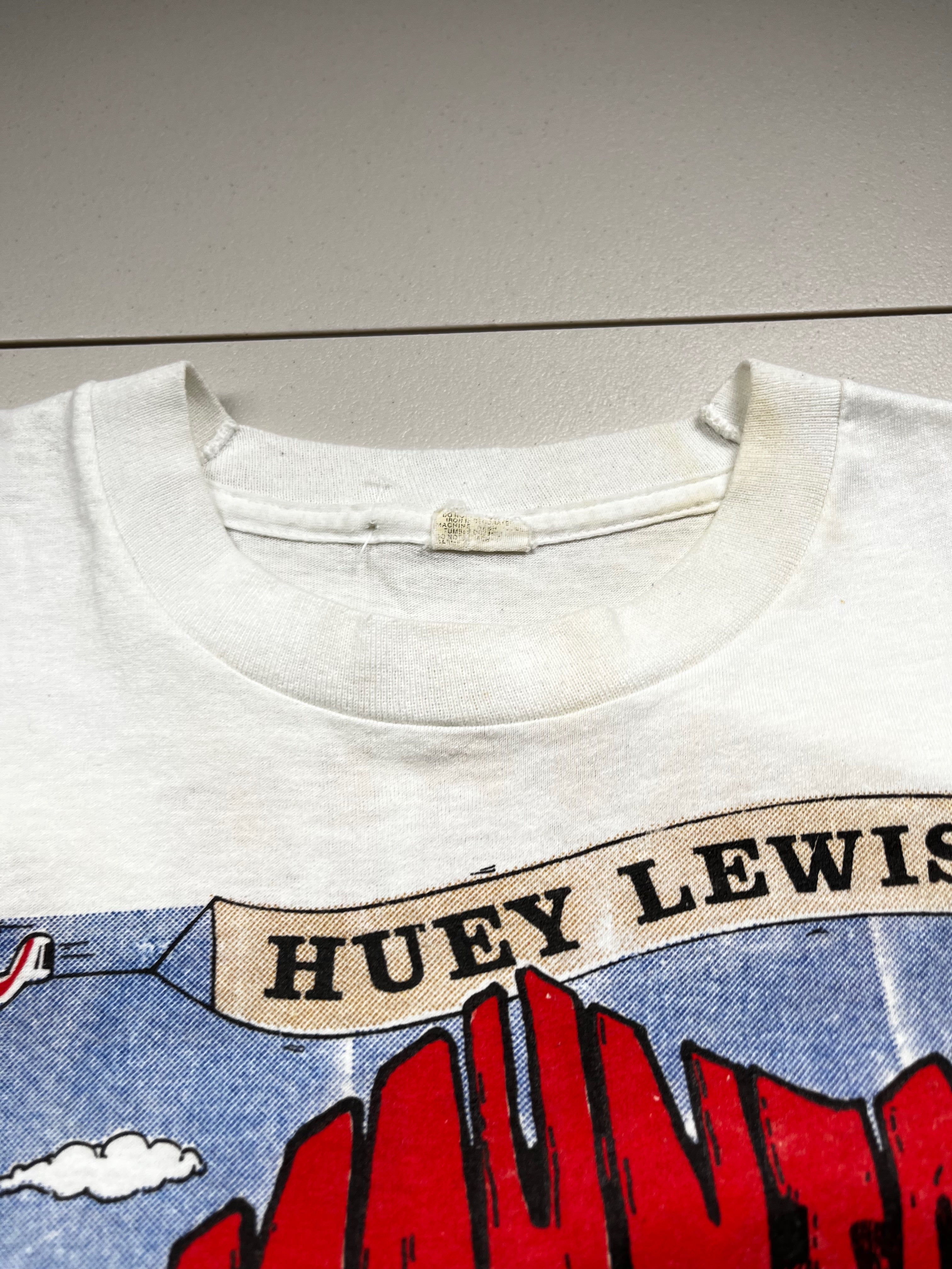 Vintage 1987 Mountain Aire Festival Huey Lewis The Doobie Brothers Tour T-Shirt