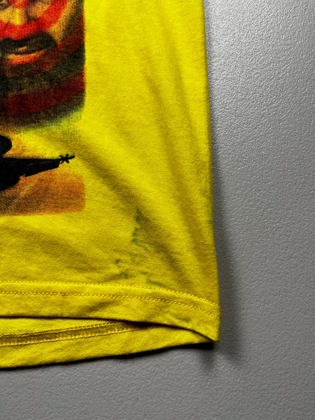 Vintage 9/11 Uncle Sam Osama Bin Laden T-Shirt Yellow