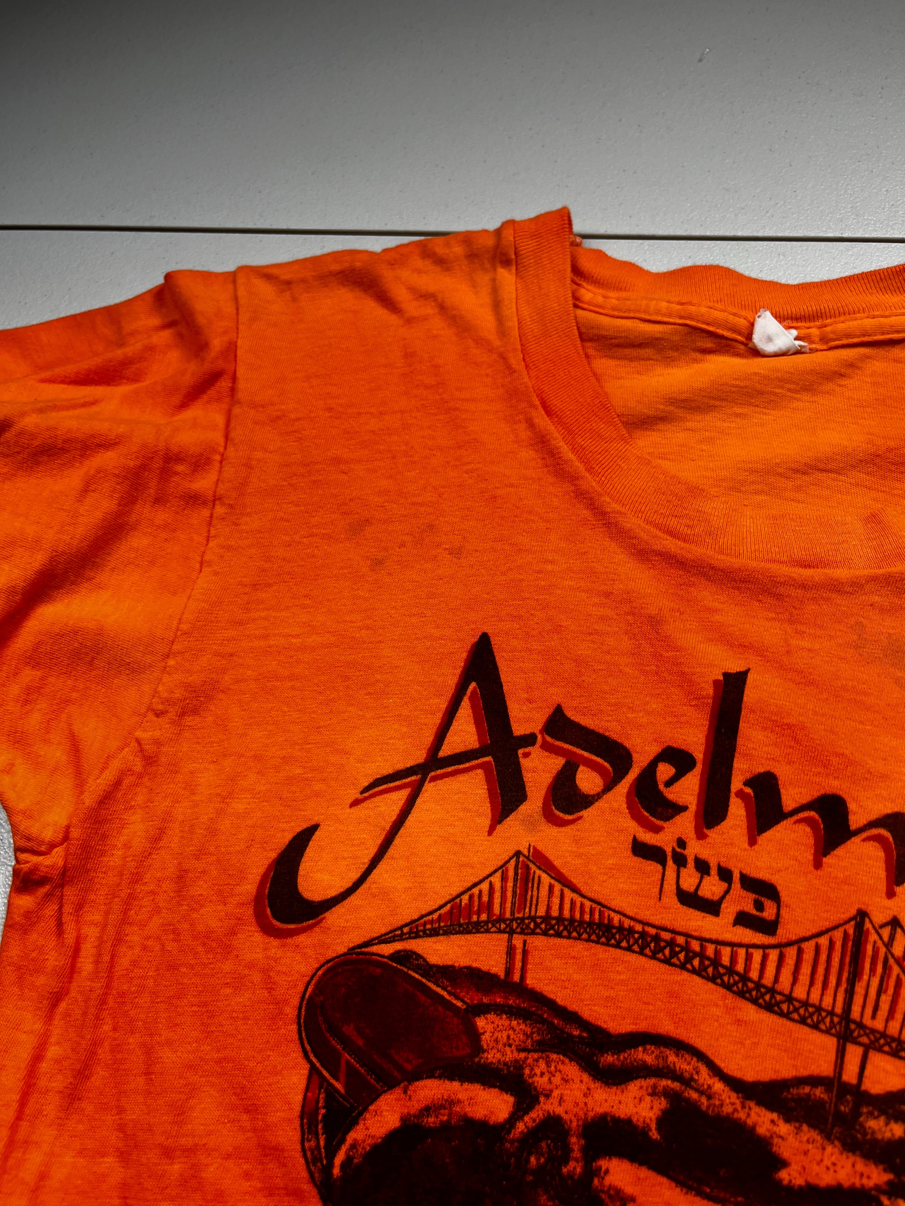 Vintage 80s Adelmans Kosher Deli Restaurant Shirt
