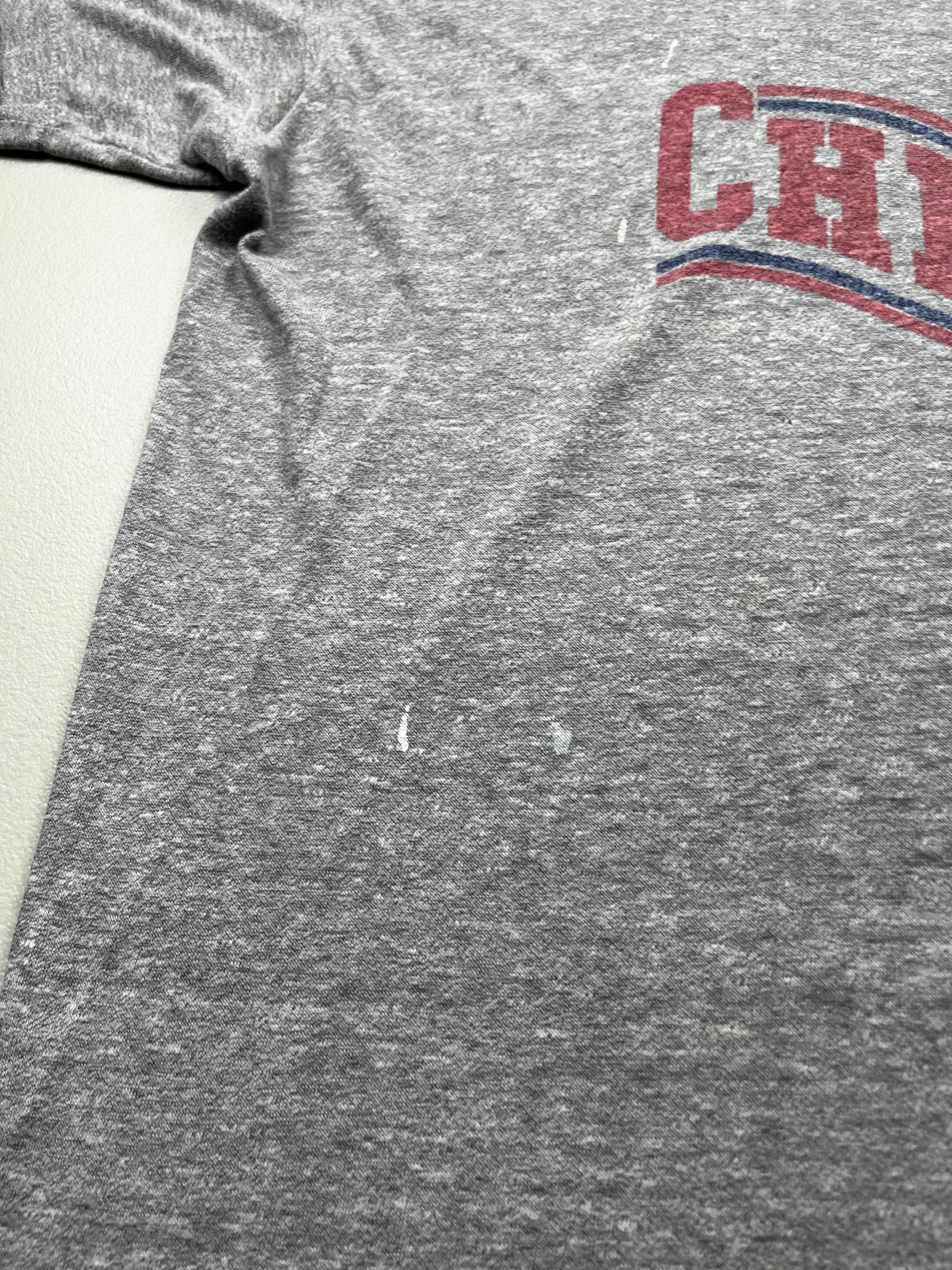 Vintage Chicago Blitz USFL Football Team Graphic T-Shirt Grey
