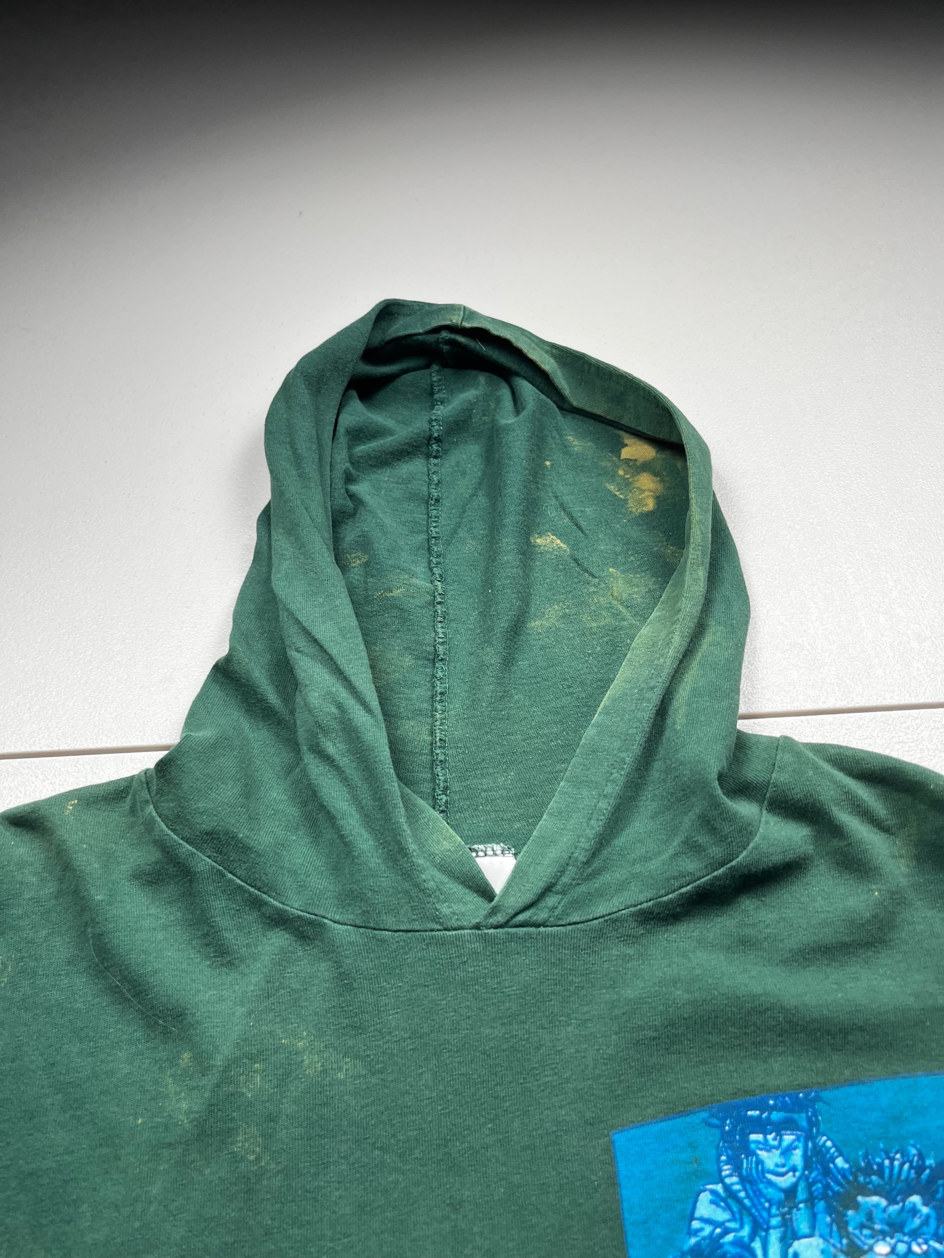 Vintage 1994 Marvel X-Men Graphic Lightweight Hoodie Green