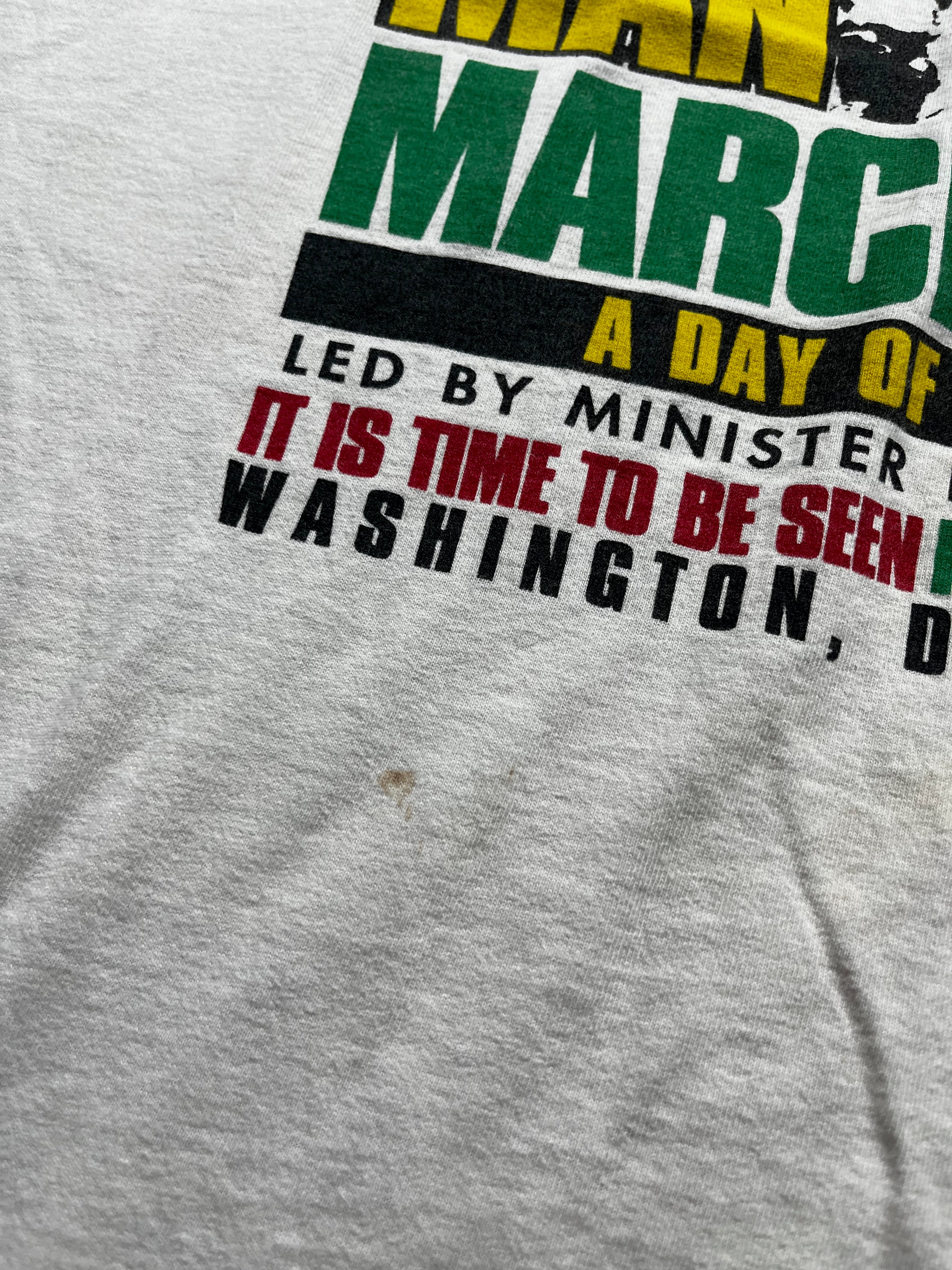 Vintage 1995 Million Man March T-Shirt